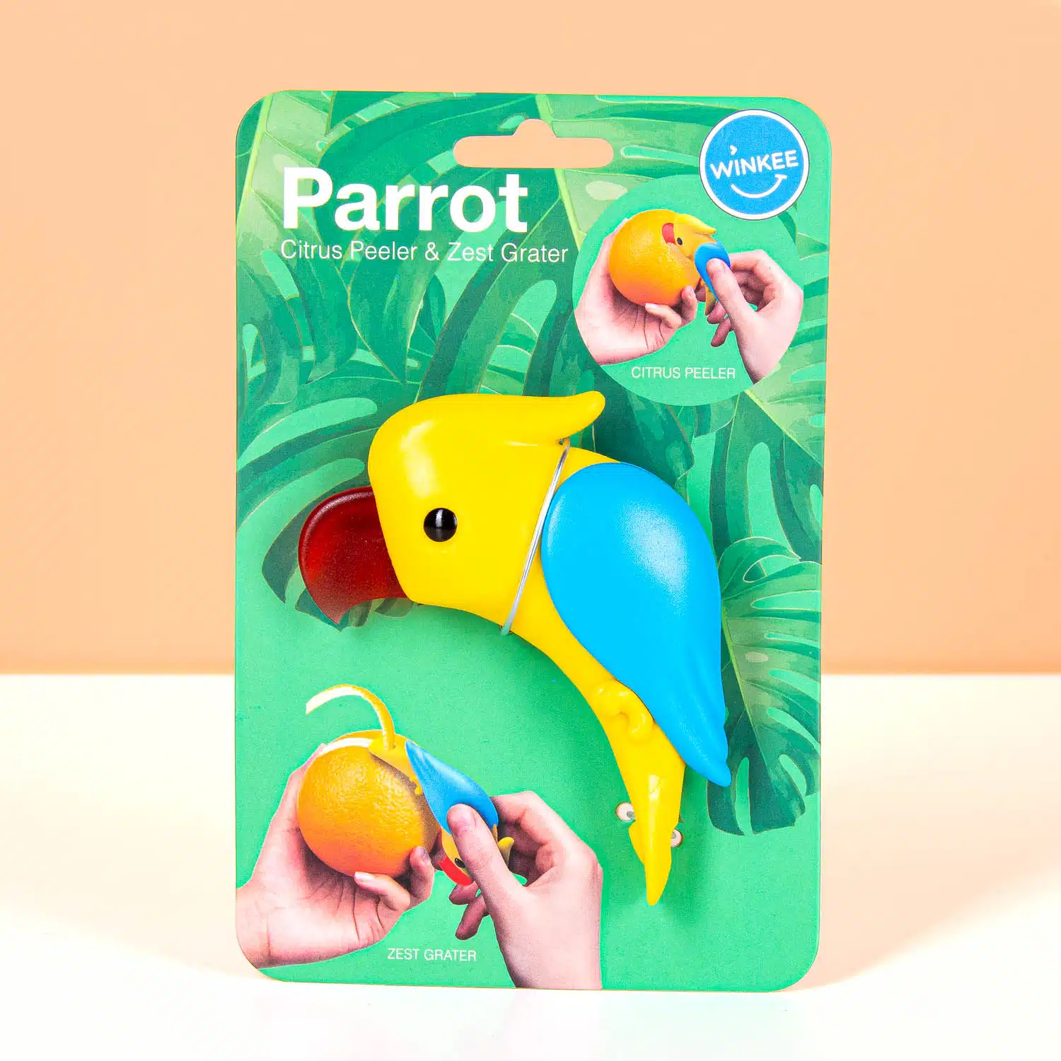 Papageien-Schäler und Zester