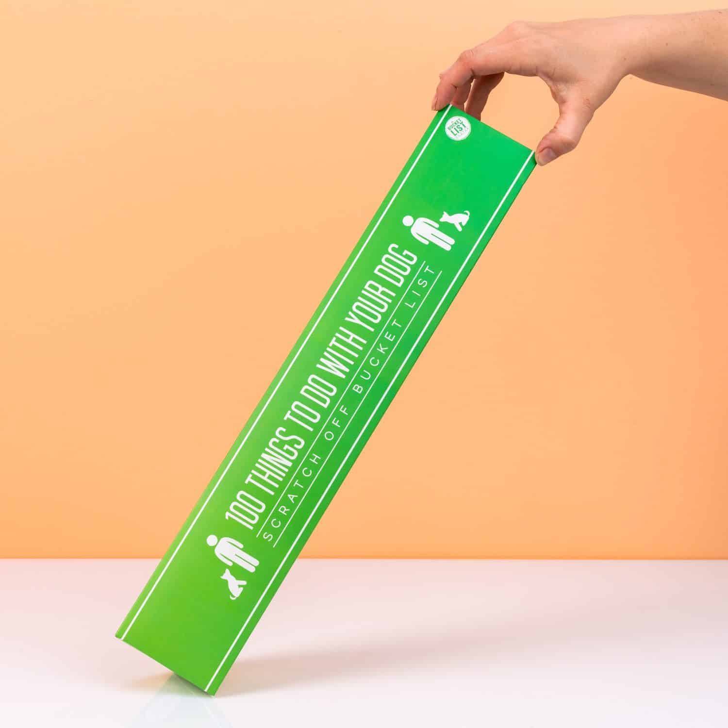 100 Things to do with your dog Rubbelposter