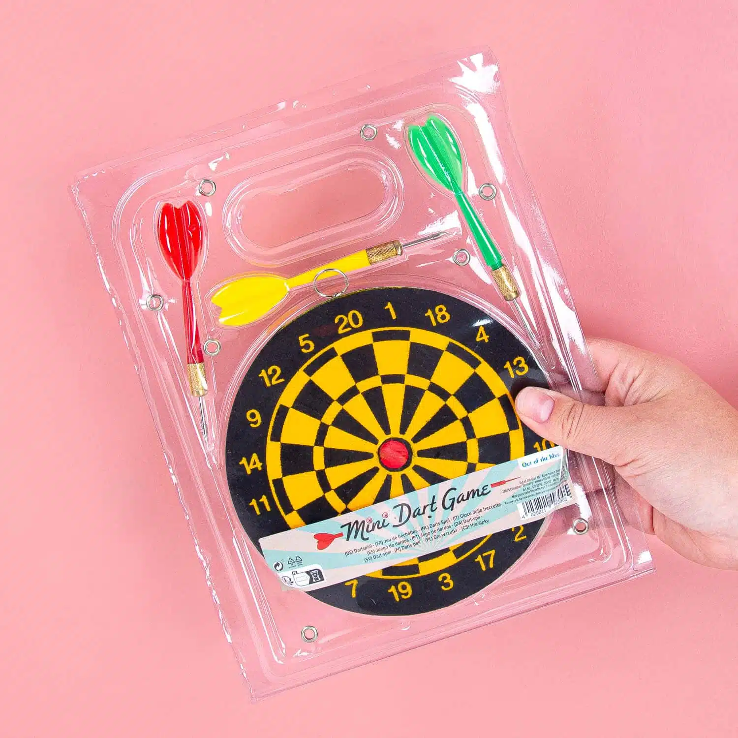 Mini-Dartboard mit 3 Darts