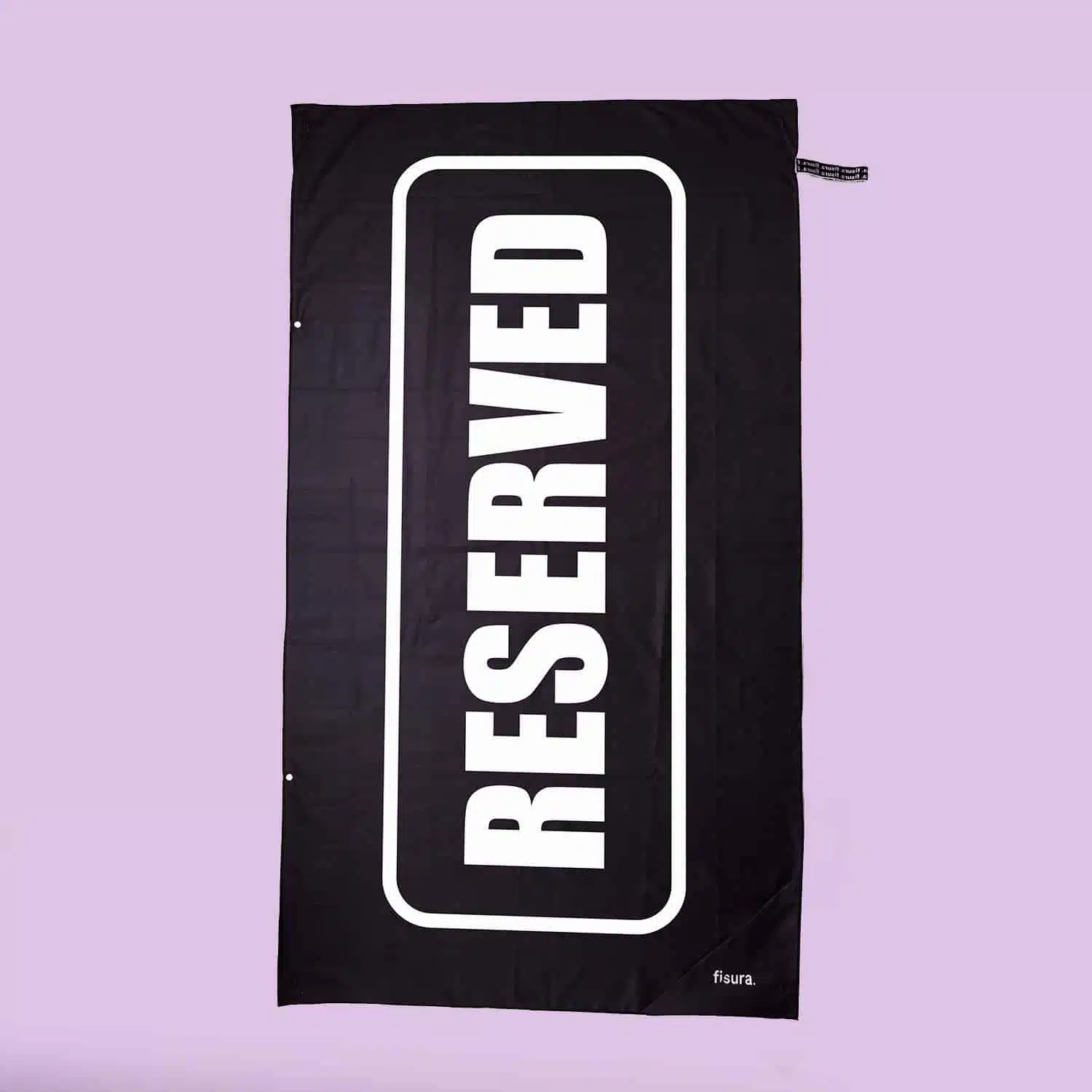 Reserved Strandtuch