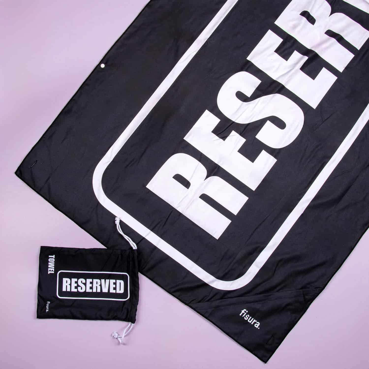 Reserved Strandtuch
