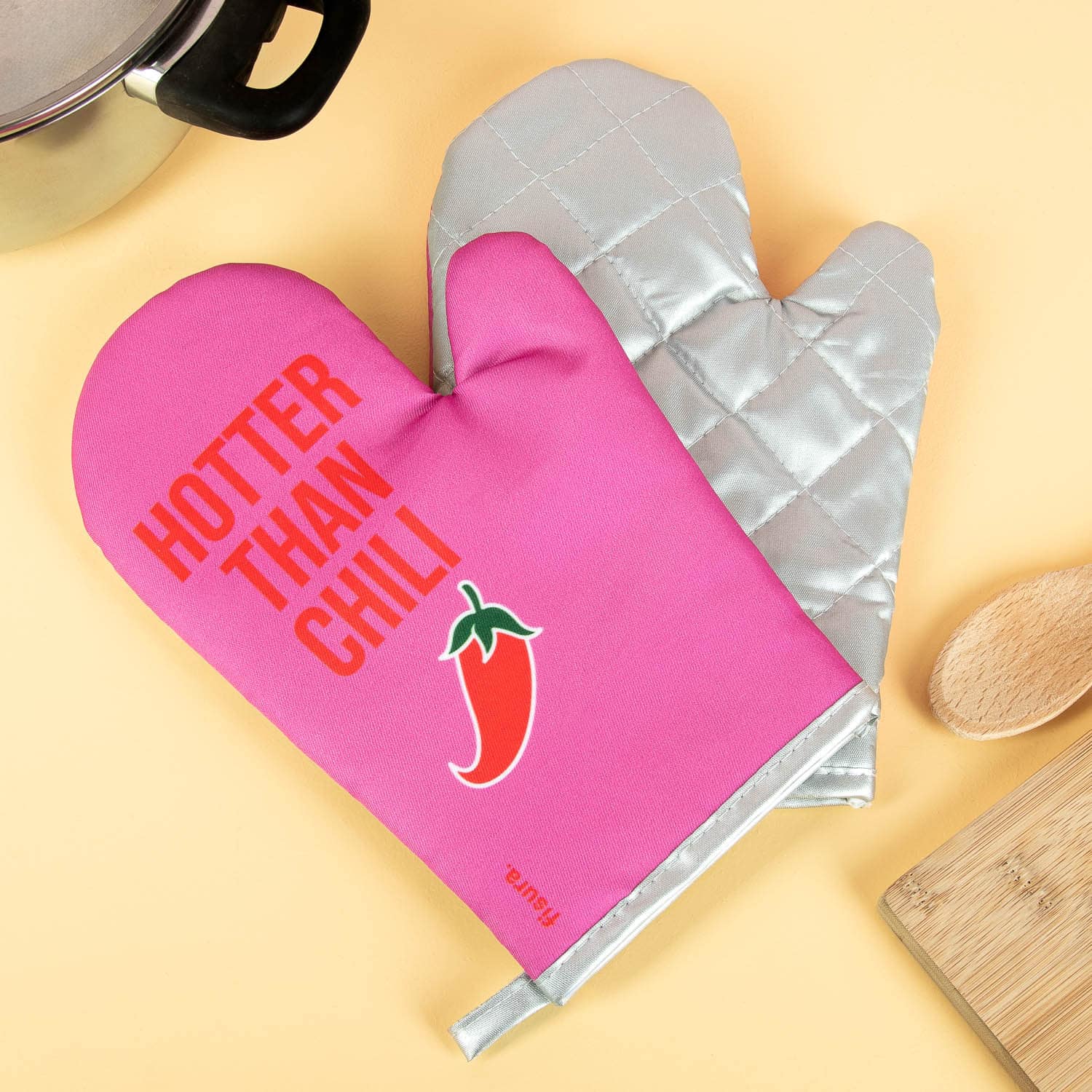 Hotter Than Chili Ofenhandschuhe