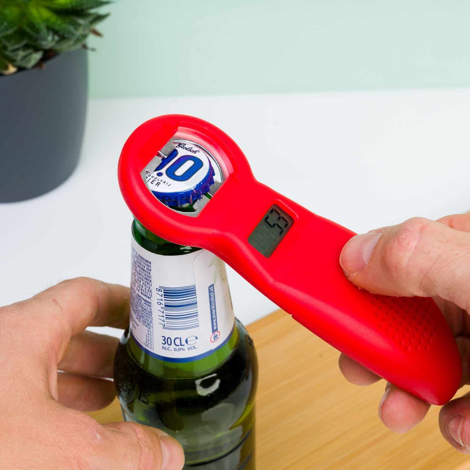 Flaschenöffner mit Zähler