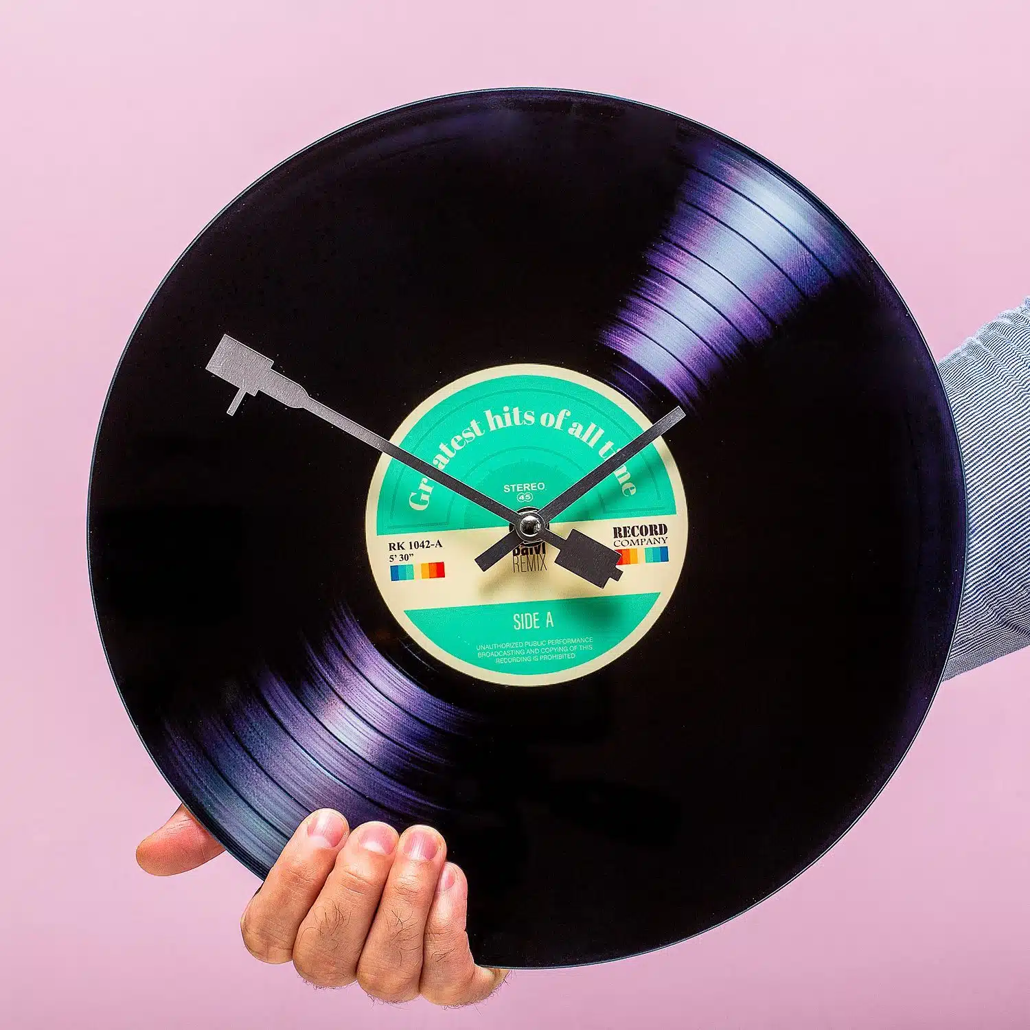 Greatest Hits Wanduhr