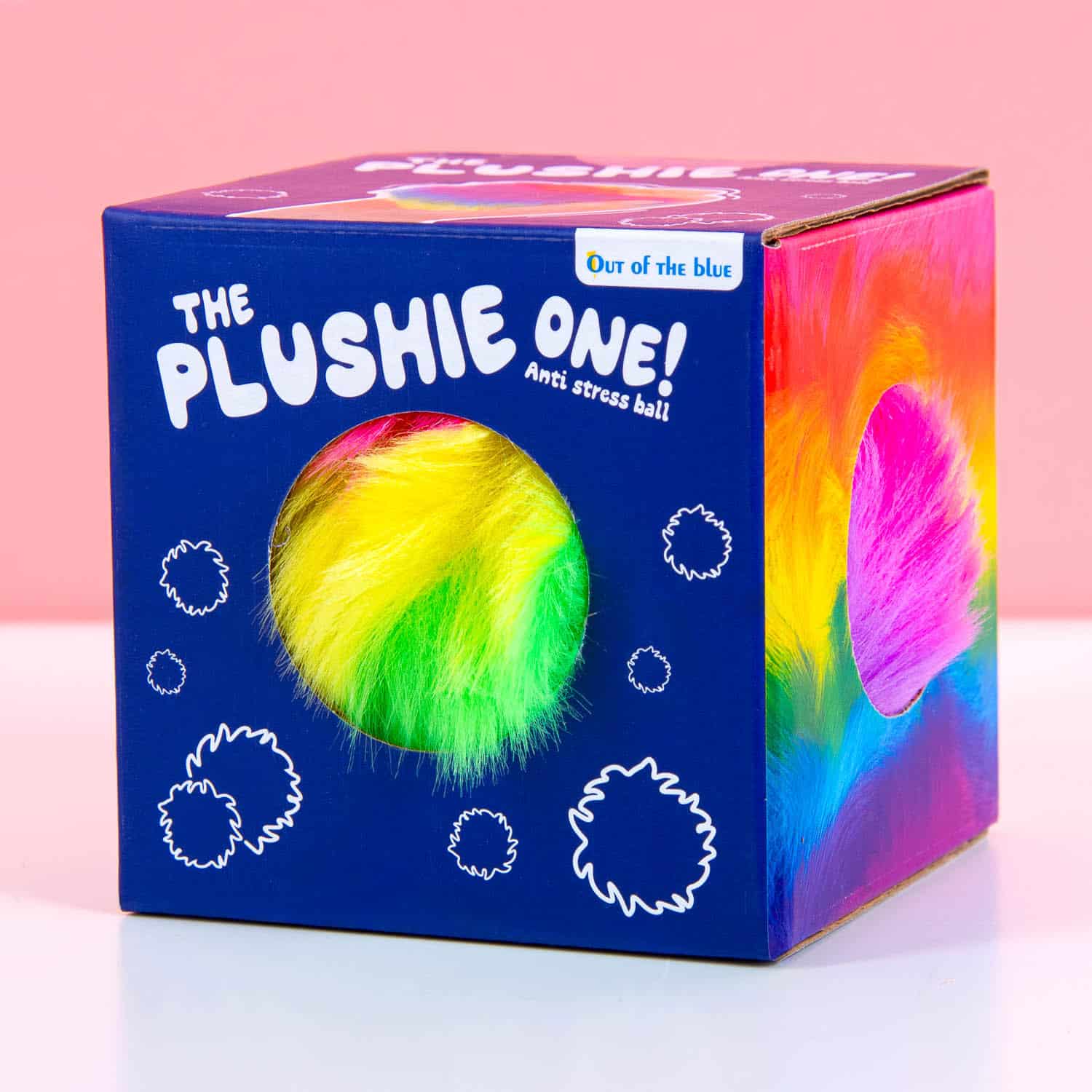 Plüsch-Regenbogen-Stressball