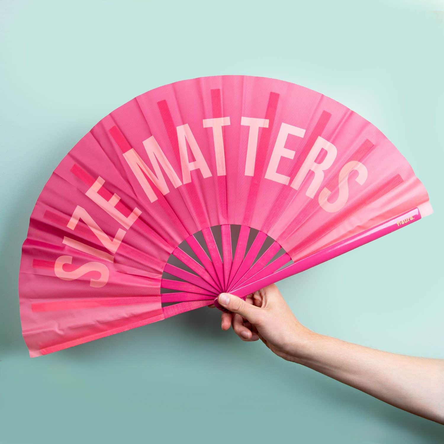 Holzfächer XXL - Size Matters