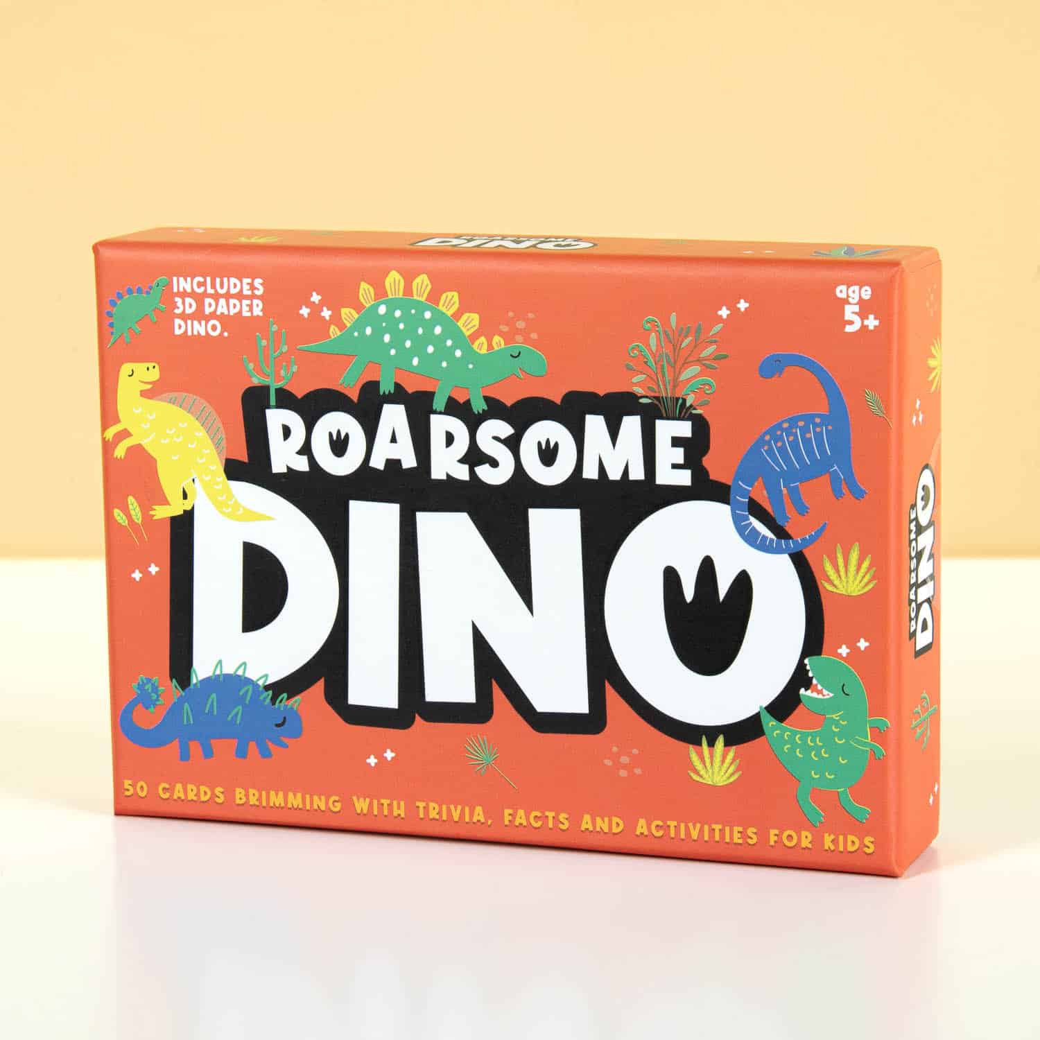 Roarsome Dino-Trivia-Karten für Kids