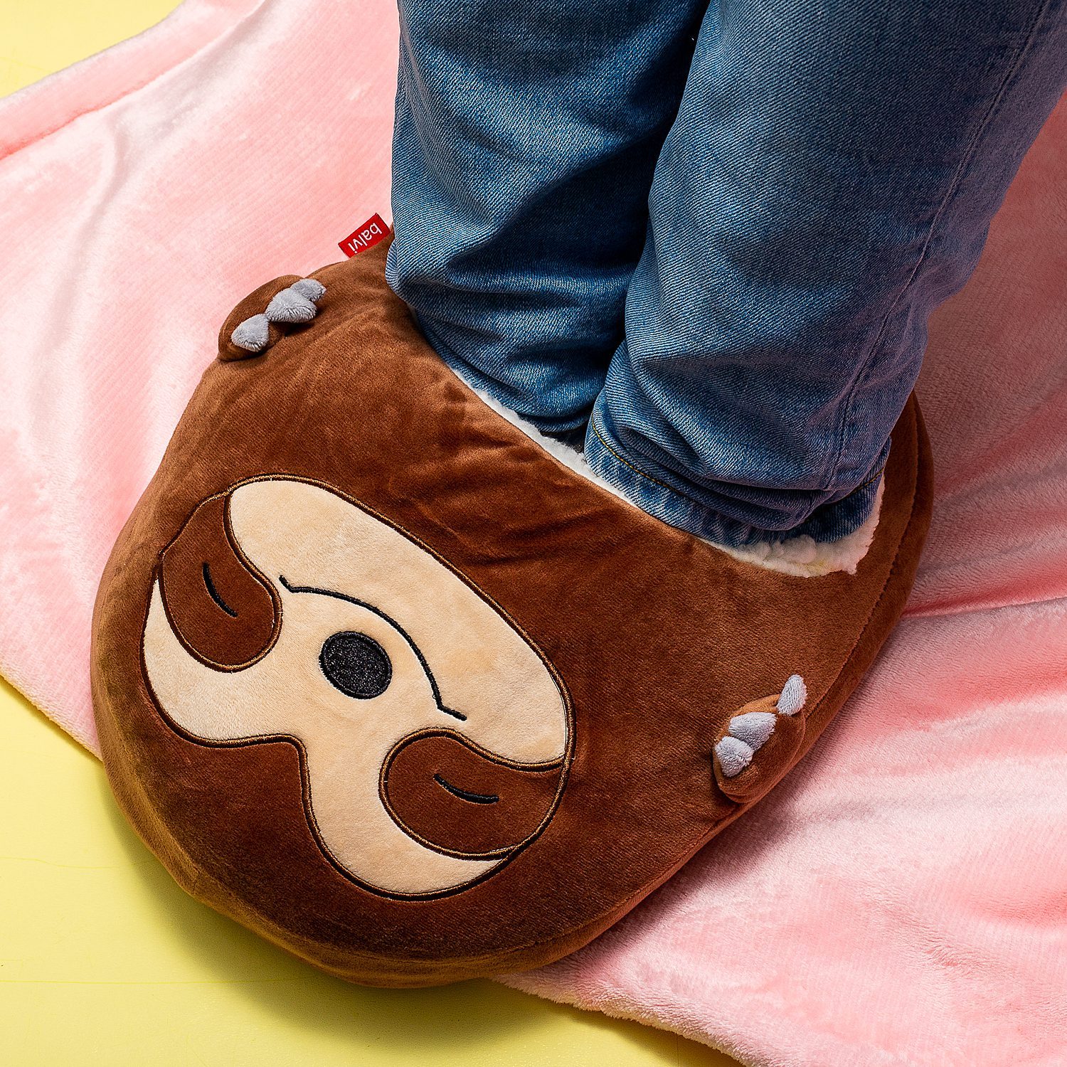 Doppelte Fußwärmer - Faultier