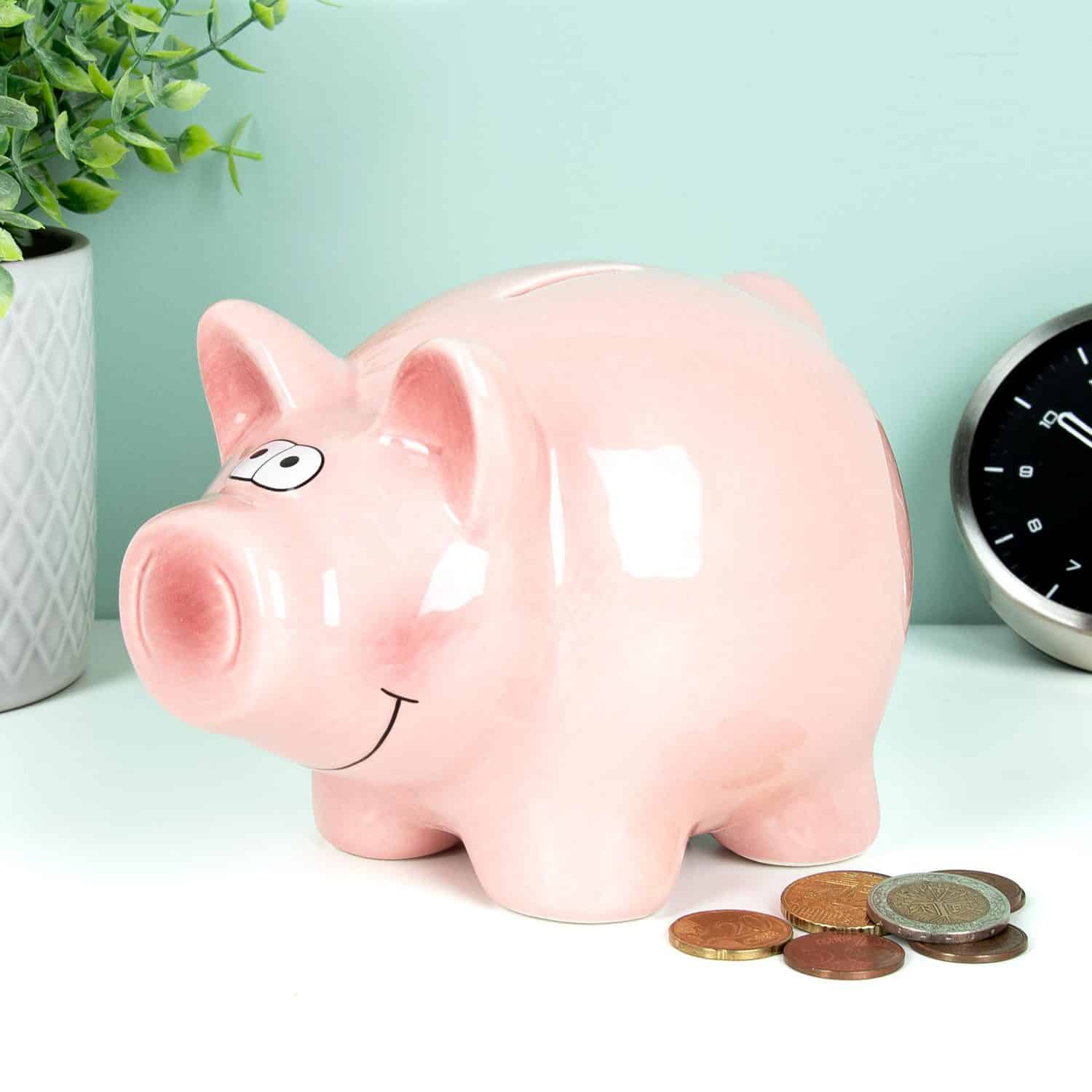 Sparschwein mit Schloss