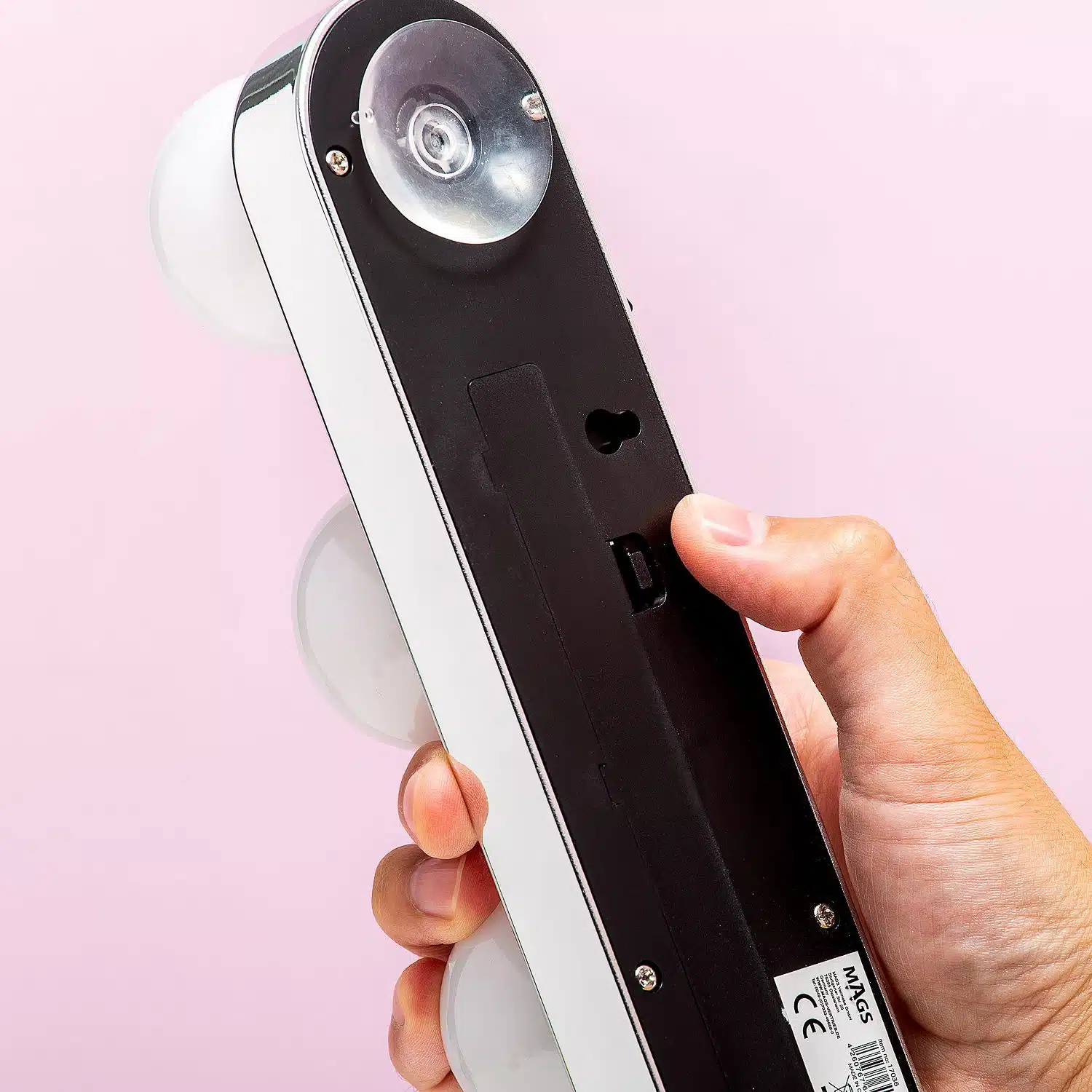 Hollywood make-up lamp - detail achterkant