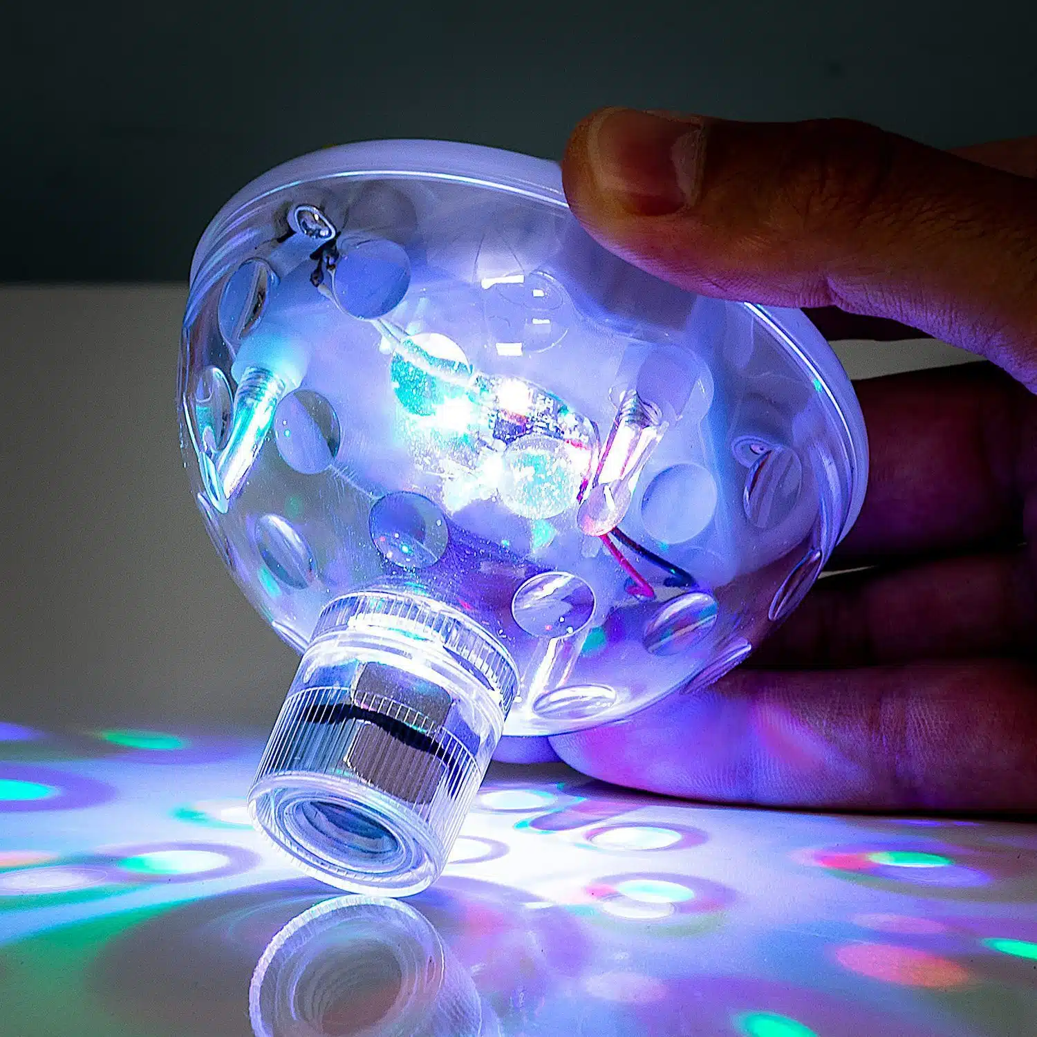 Unterwasser-Lichtshow