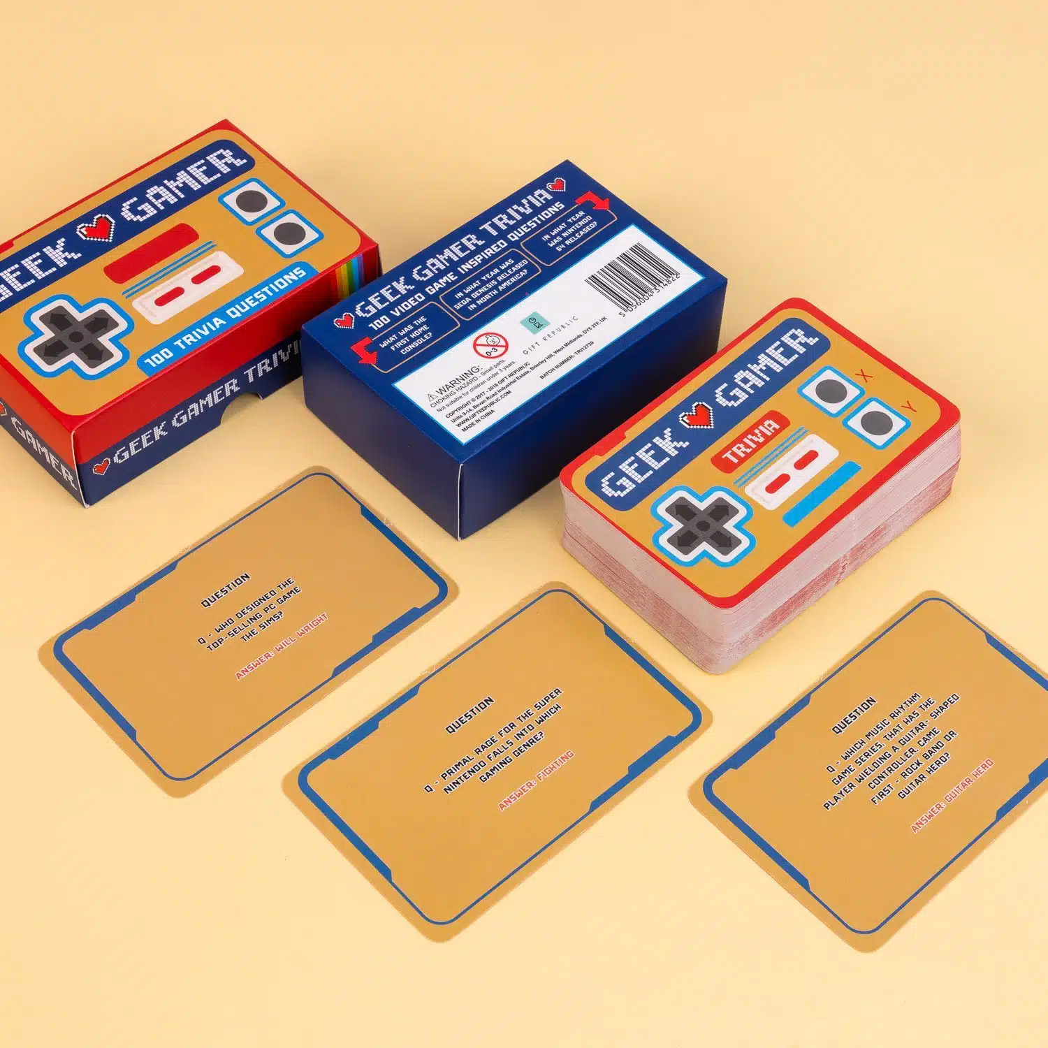 Trivia-Spiel - Geek-Gamer