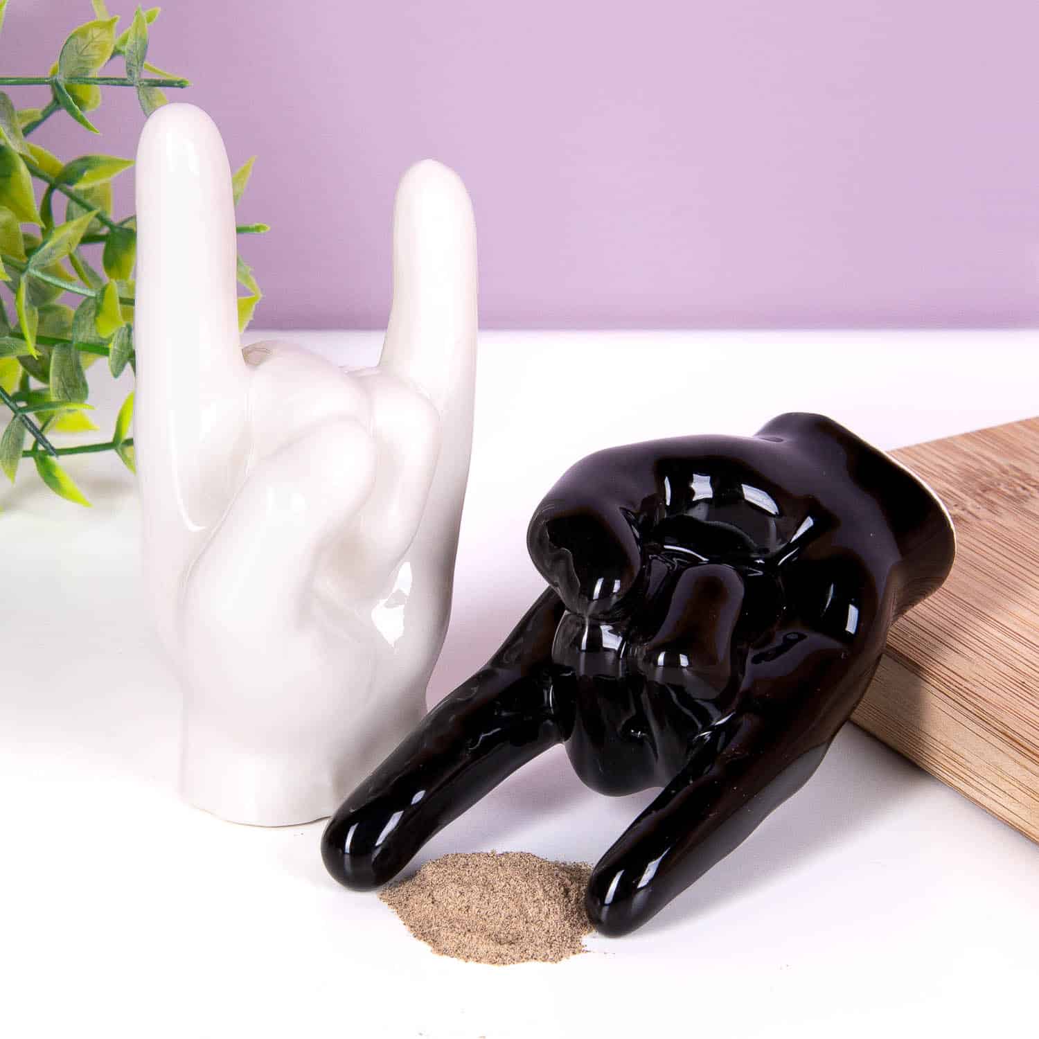 Rockhand Salz- und Pfefferstreuer