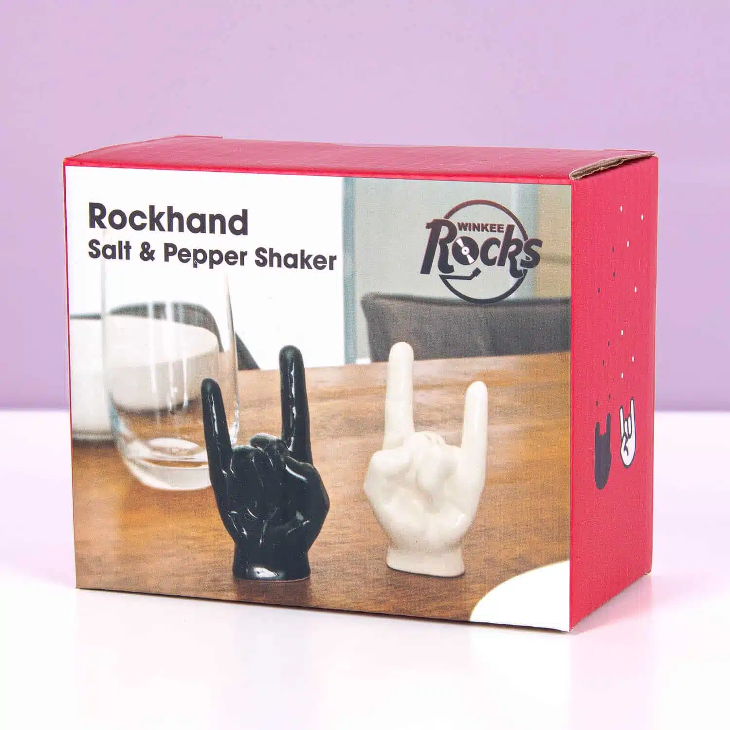 Rockhand Salz- und Pfefferstreuer