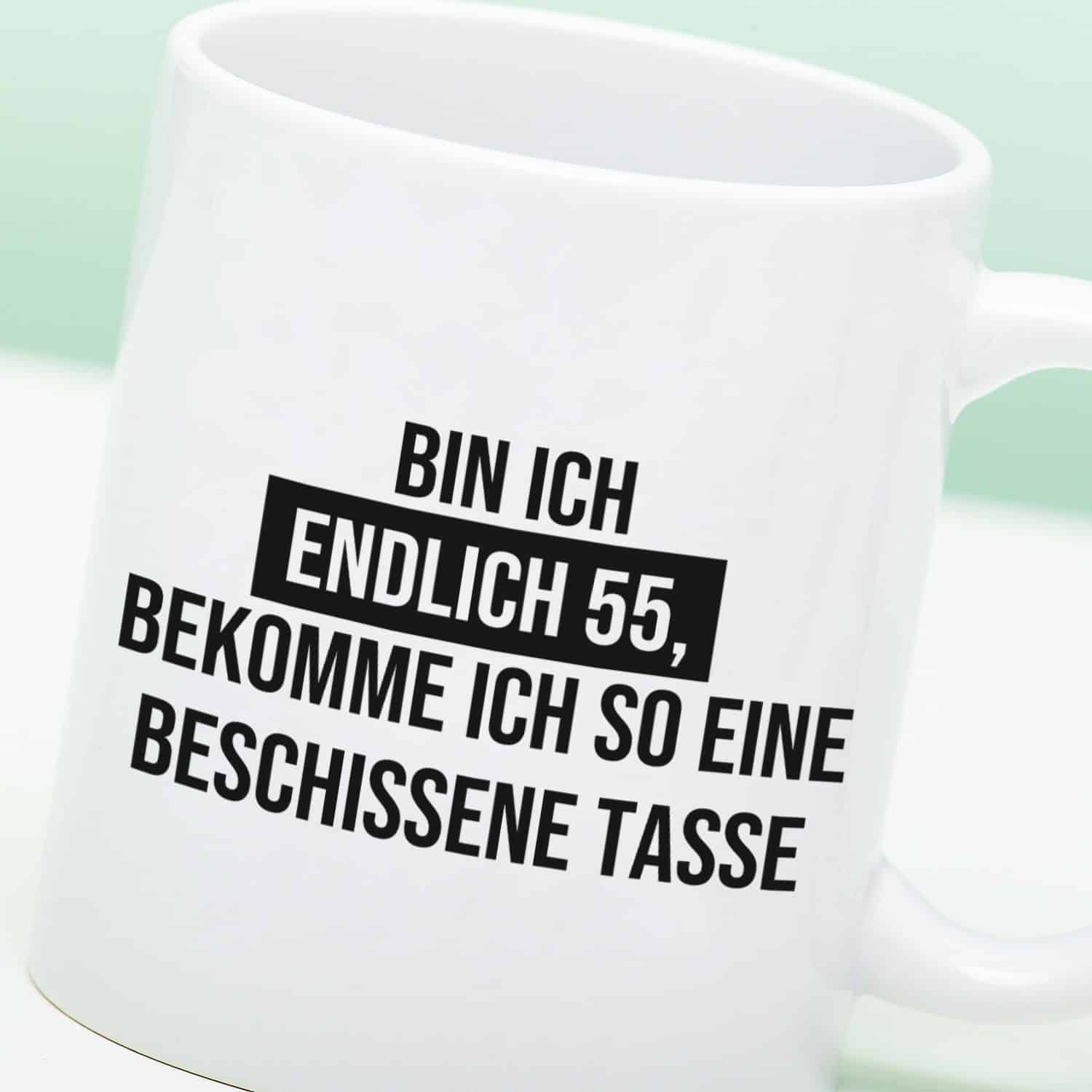 Tasse Endlich ist mein Geburtstag