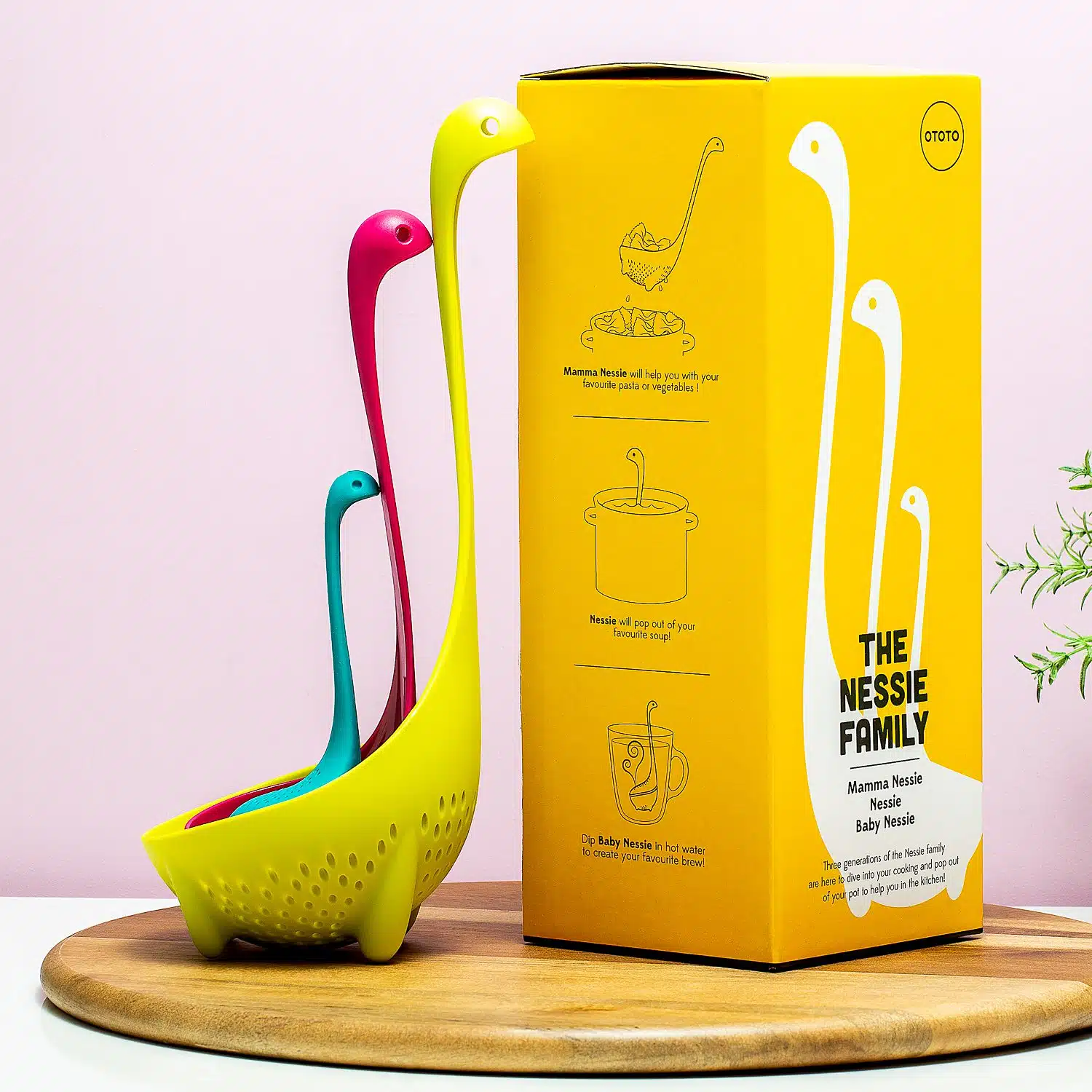 Nessie Familie (Set von 3)