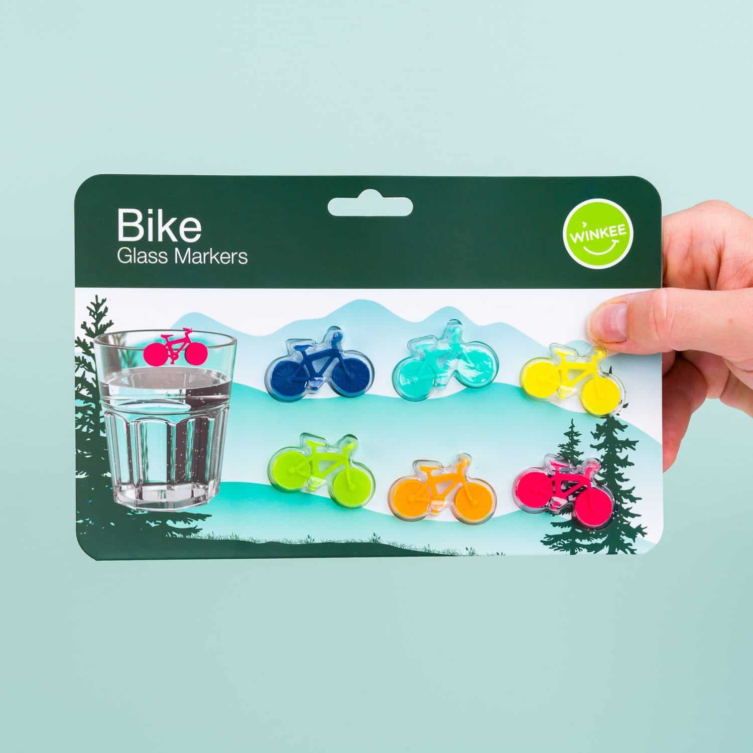 Fahrradglasmarker (6er-Set)