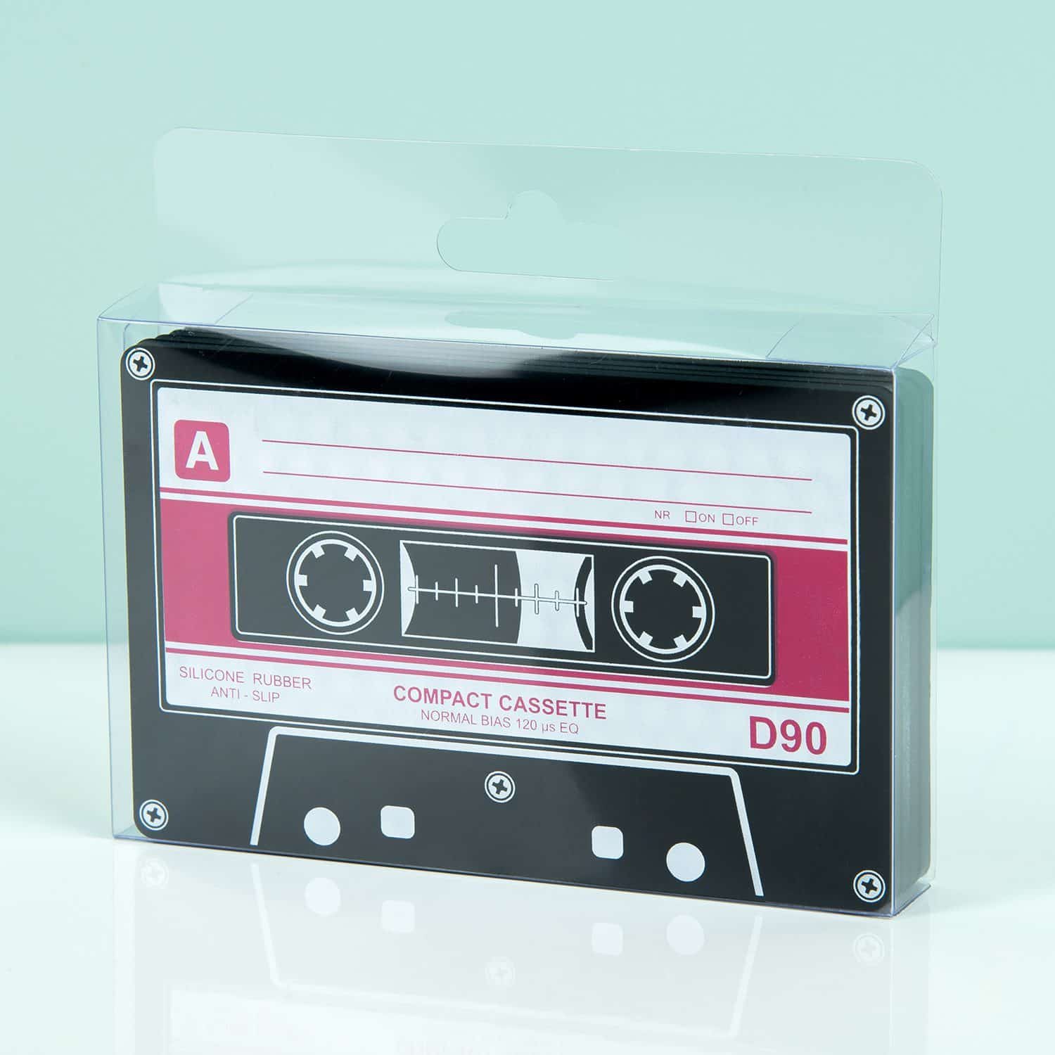 Kassetten-Untersetzer (Set von 4)