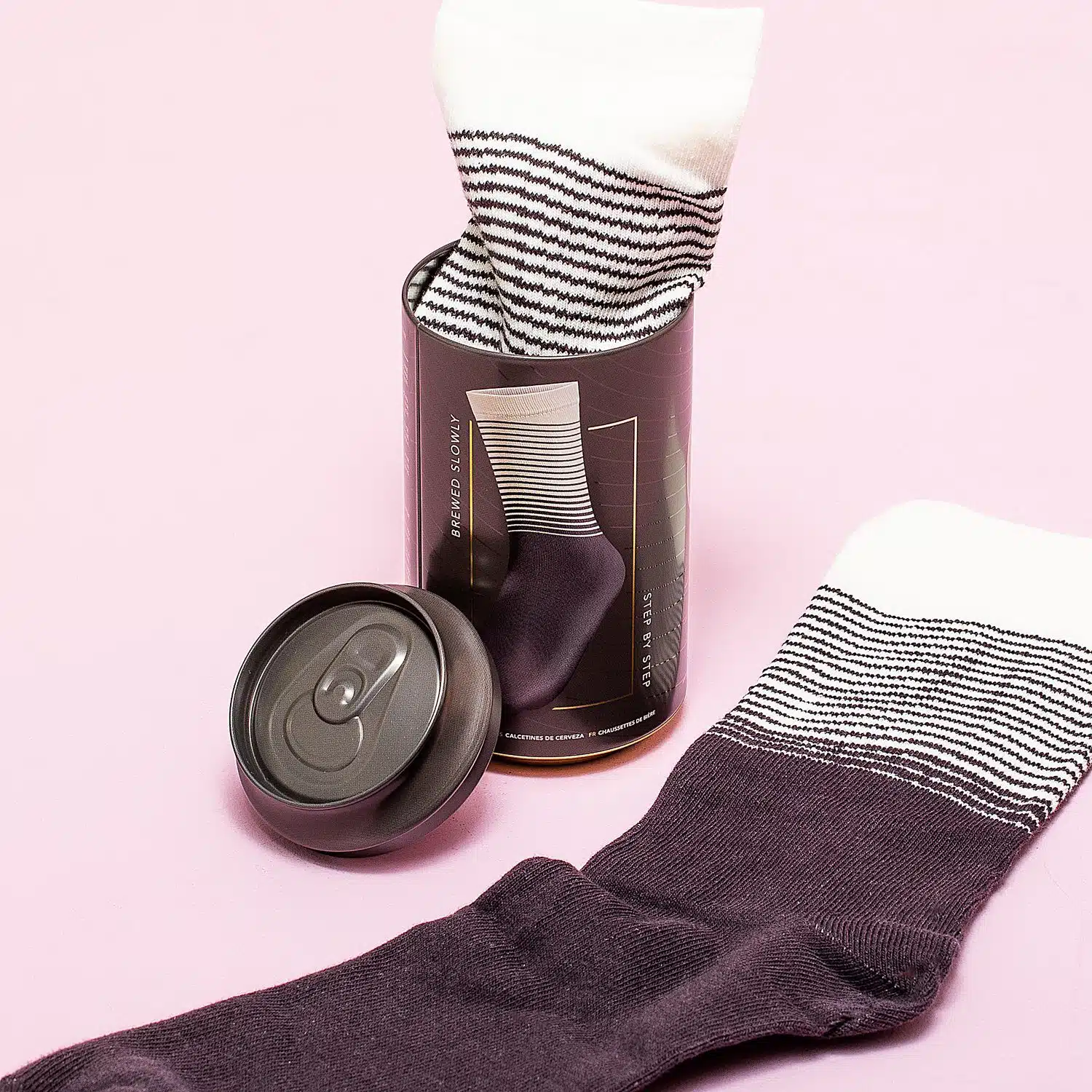 Craft Bier Socken - Frech (schwarz)