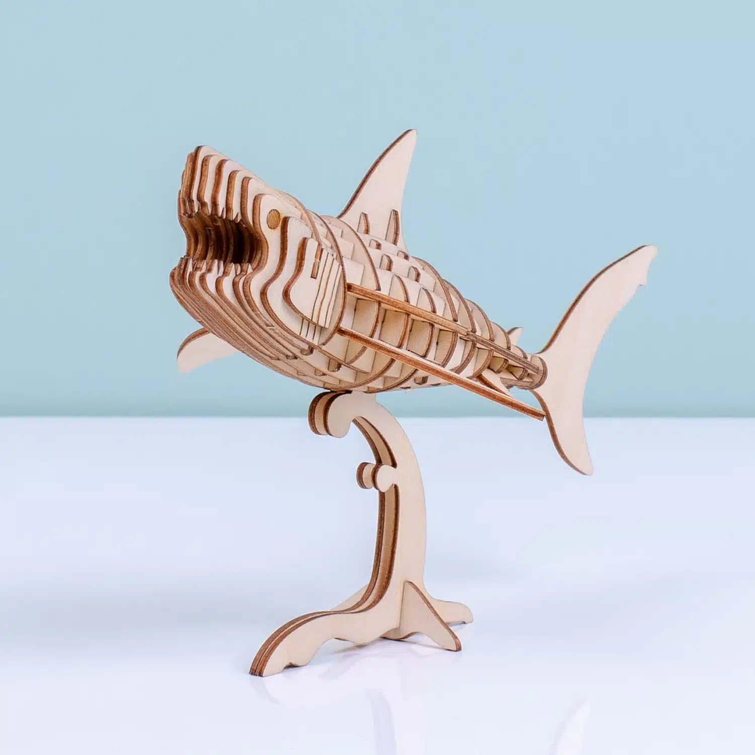 3D-Holzpuzzle - Hai