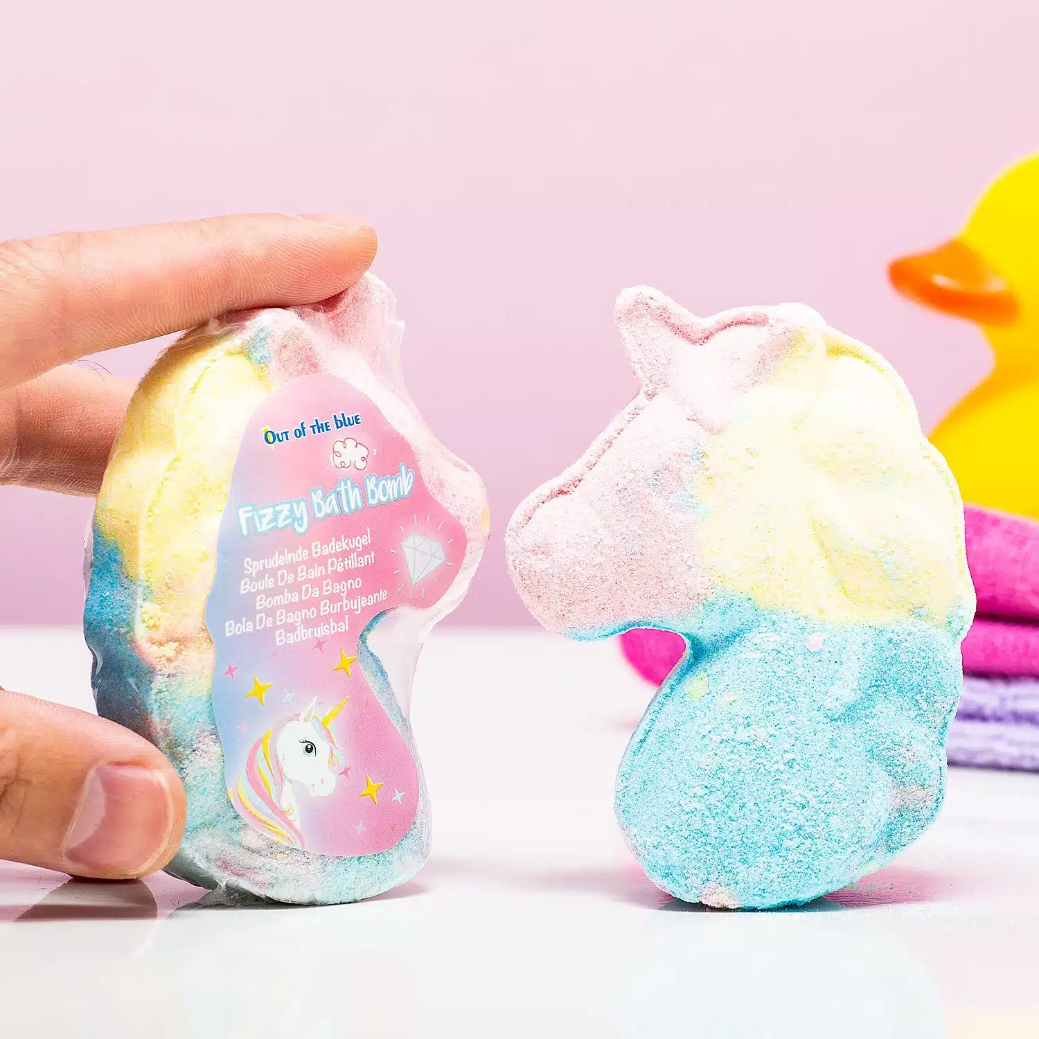 Einhorn-Badebombe