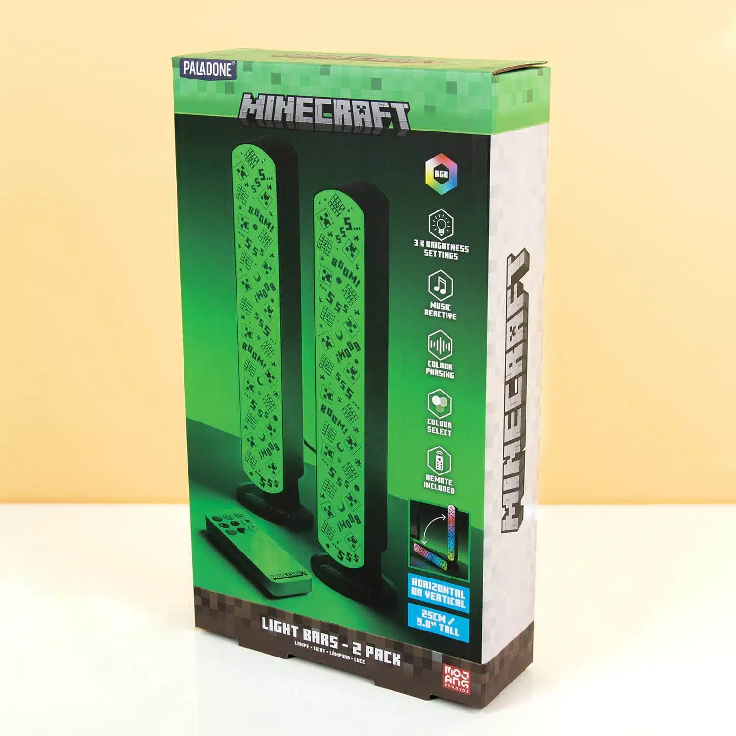 Minecraft Creeper Lichtleisten (Set von 2)