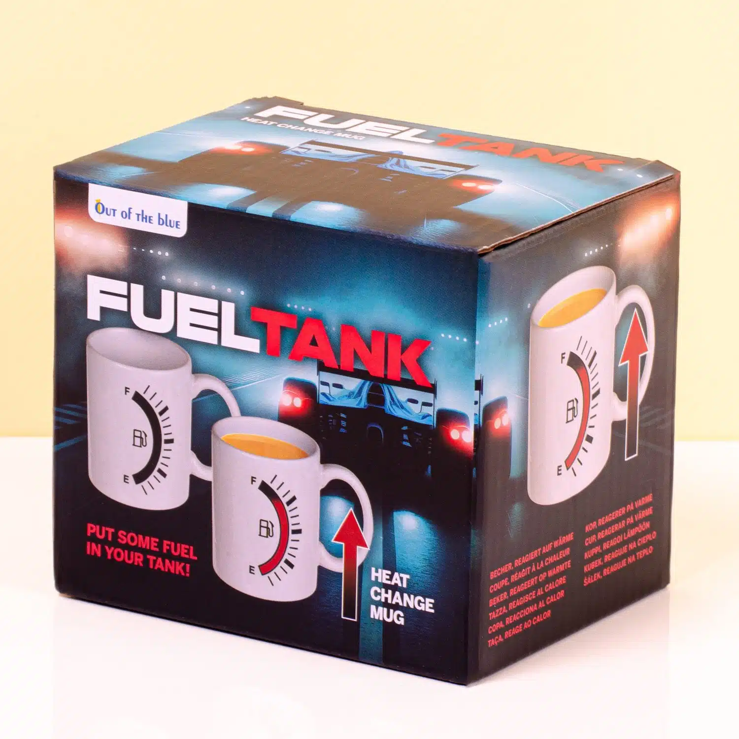 Brandstoftank wärmeempfindliche Tasse