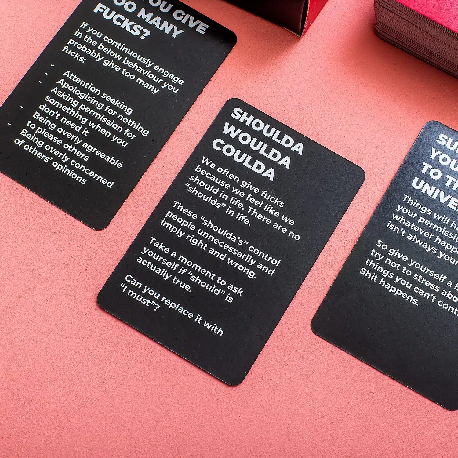 How To Give Zero F**ks Karten