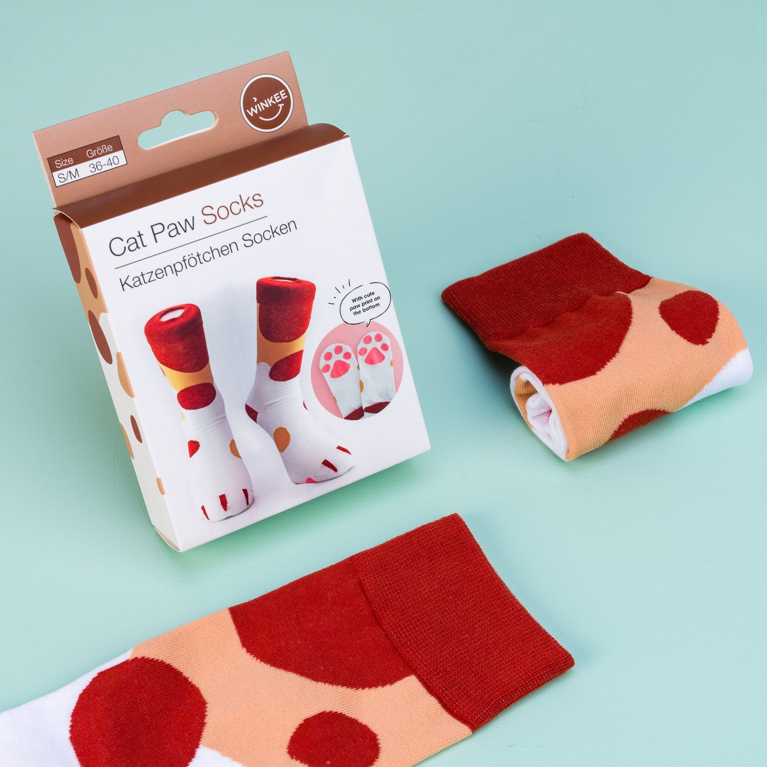 Cat Paw socken