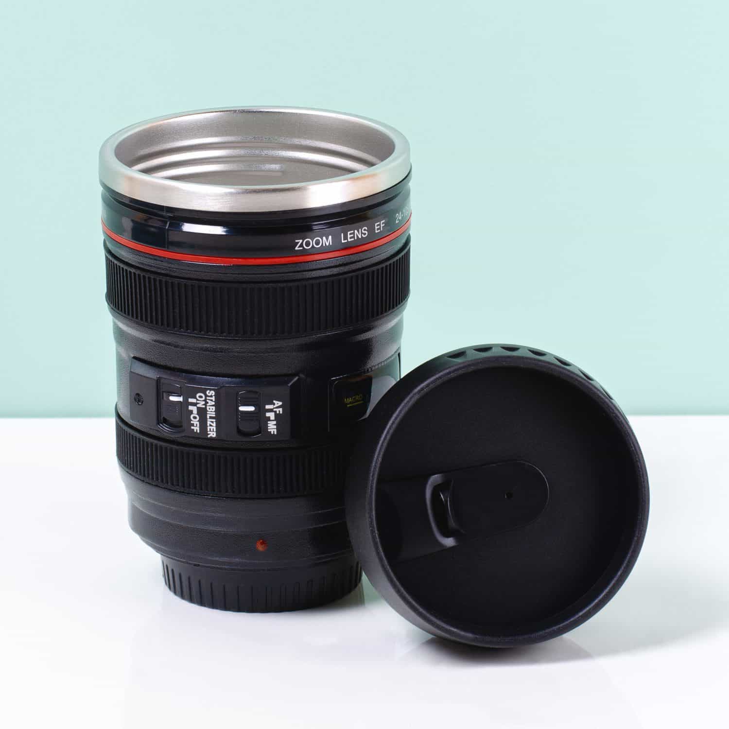 Kameraobjektiv Tasse