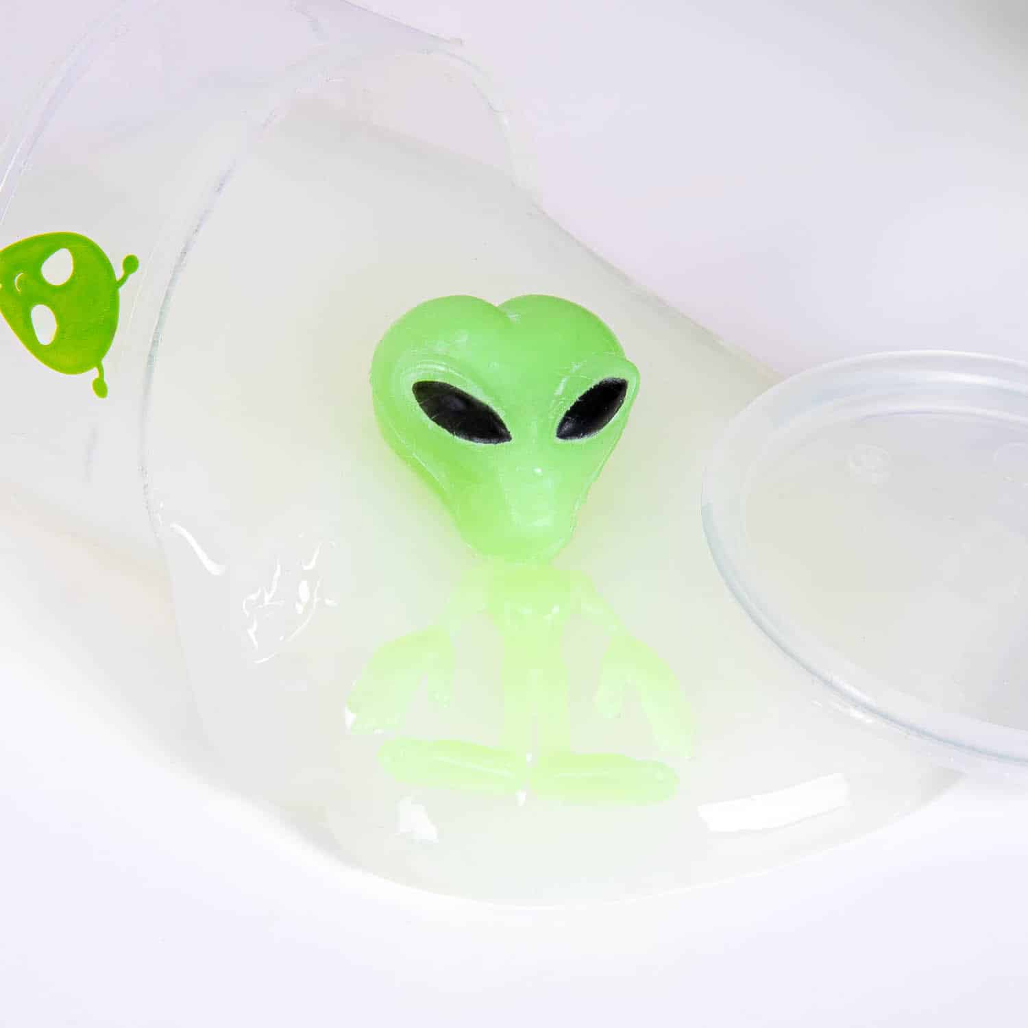 Glow in the Dark Alien Schleim