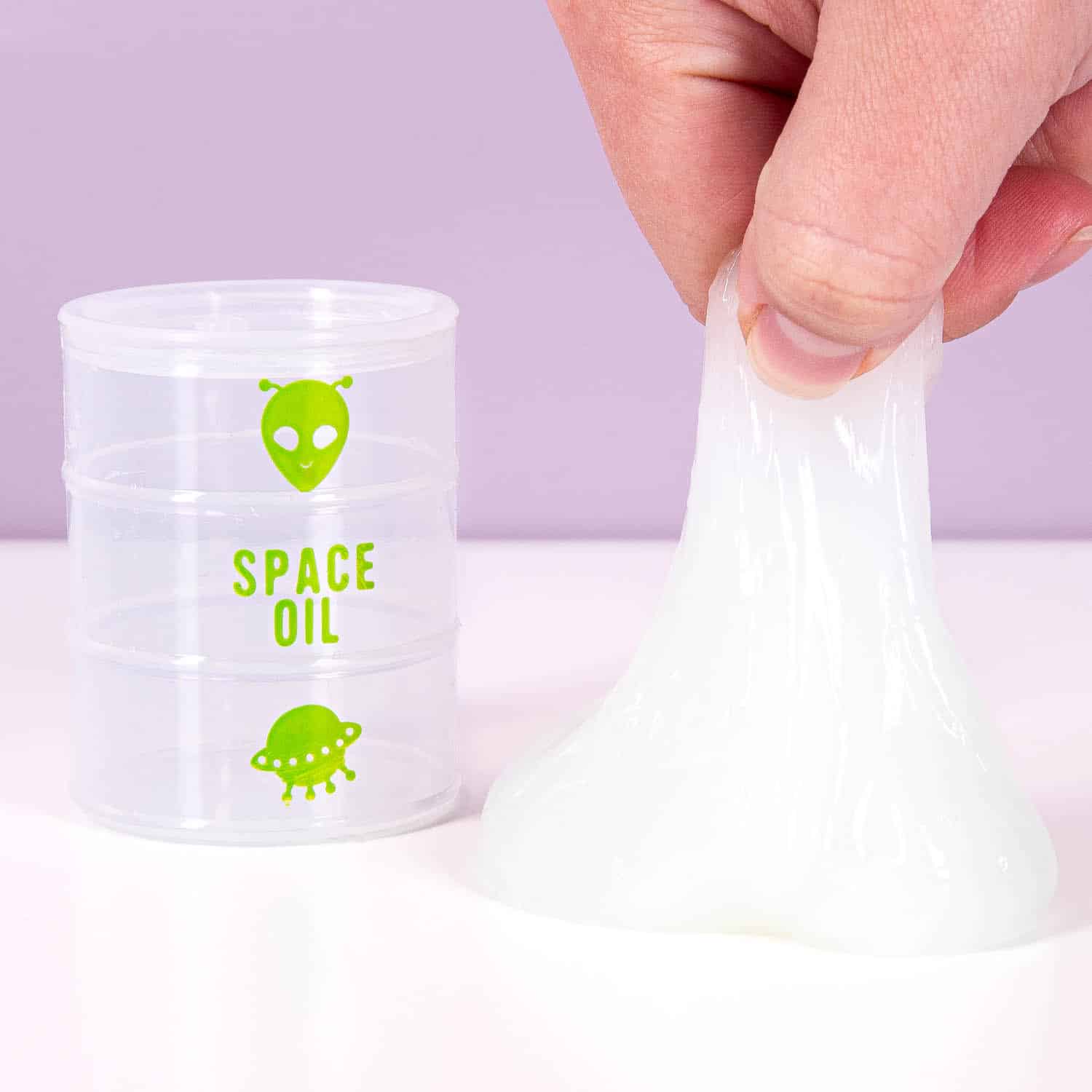 Glow in the Dark Alien Schleim