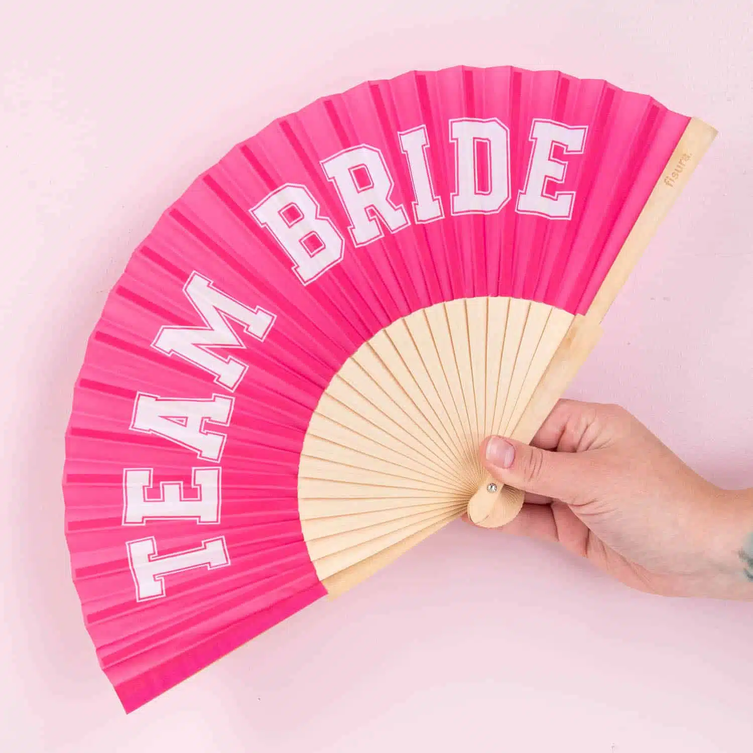 Holzfächer Team Bride