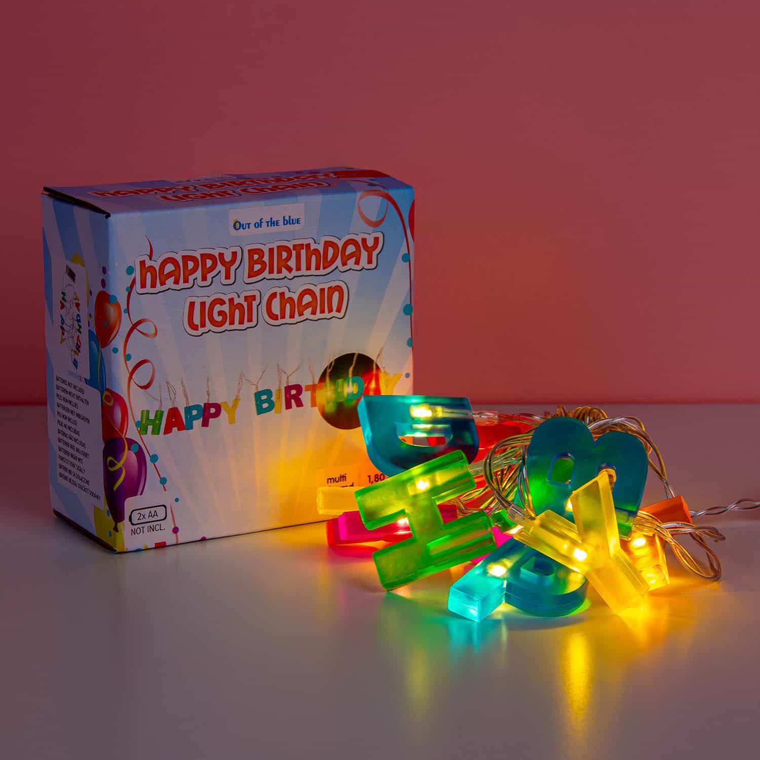 Happy Birthday-Lichterkette