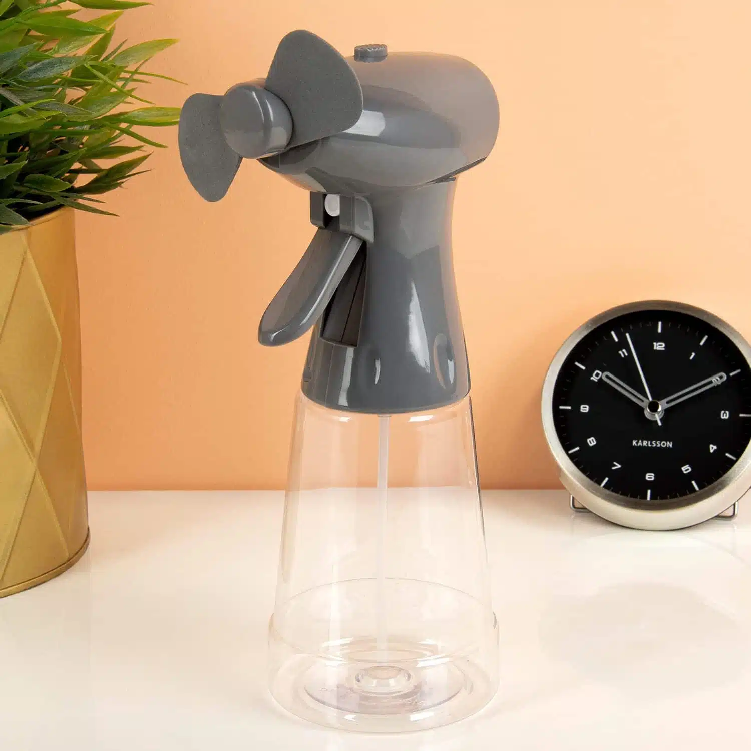 Wasserflasche mit Ventilator