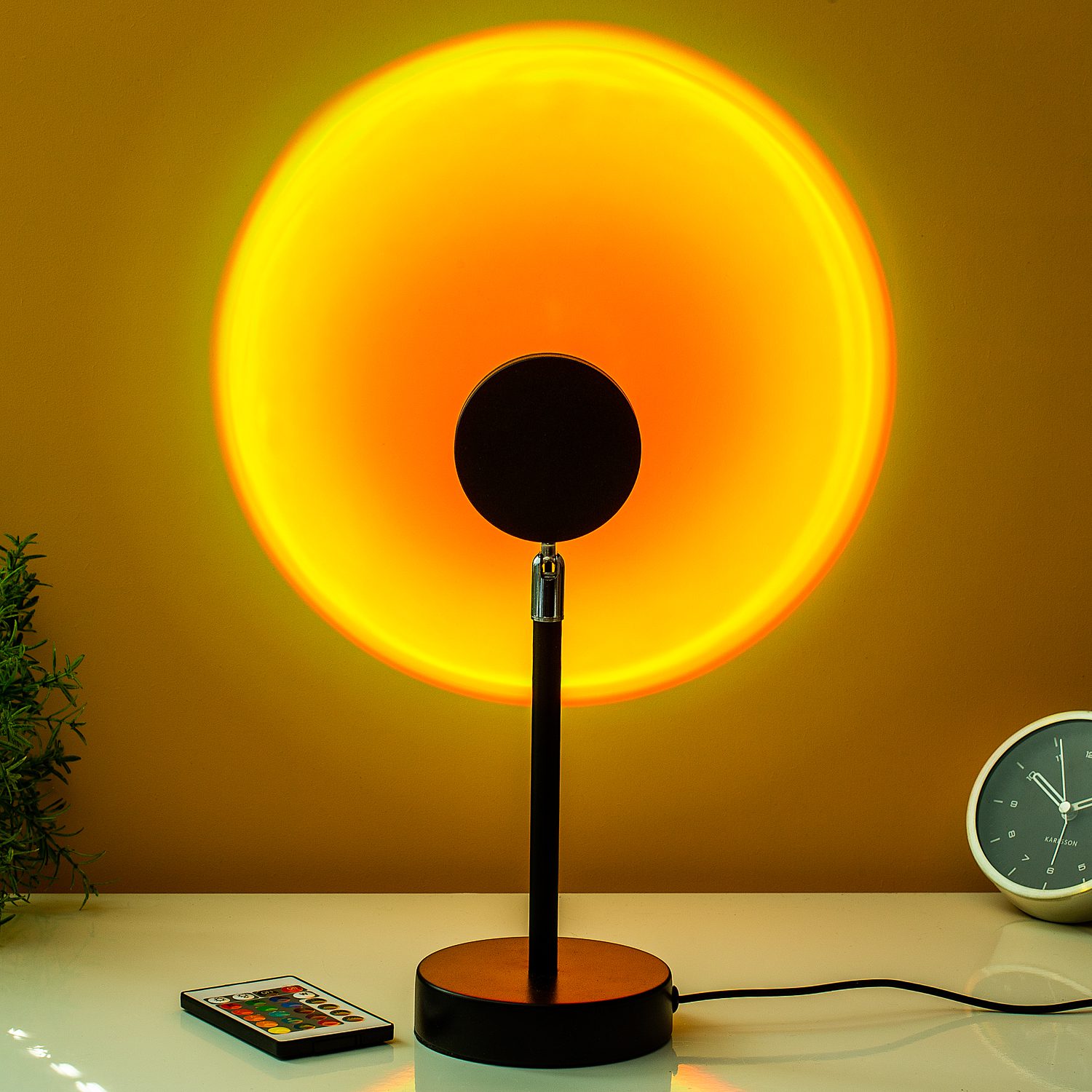 Sonnenuntergang Lampe