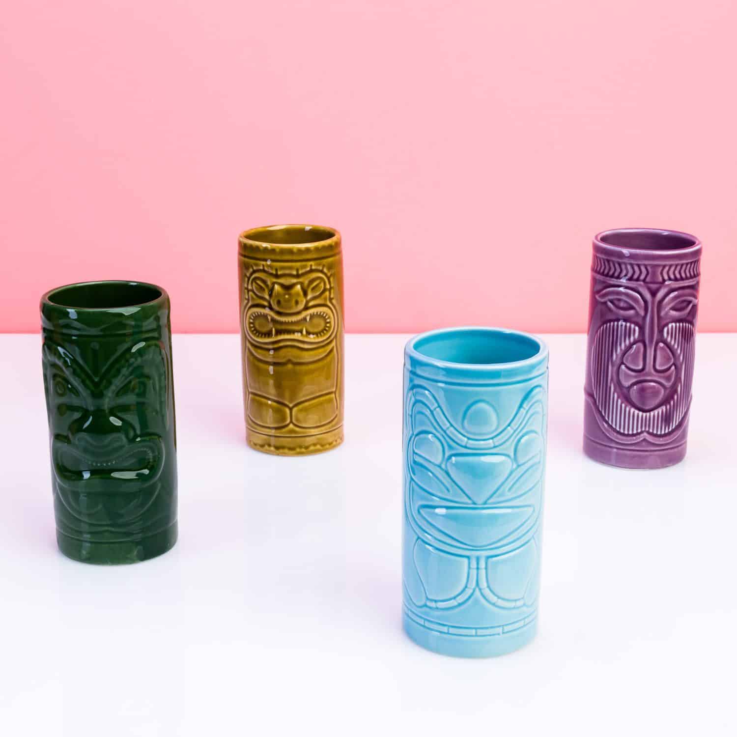 Tiki-Becher (4er-Set)