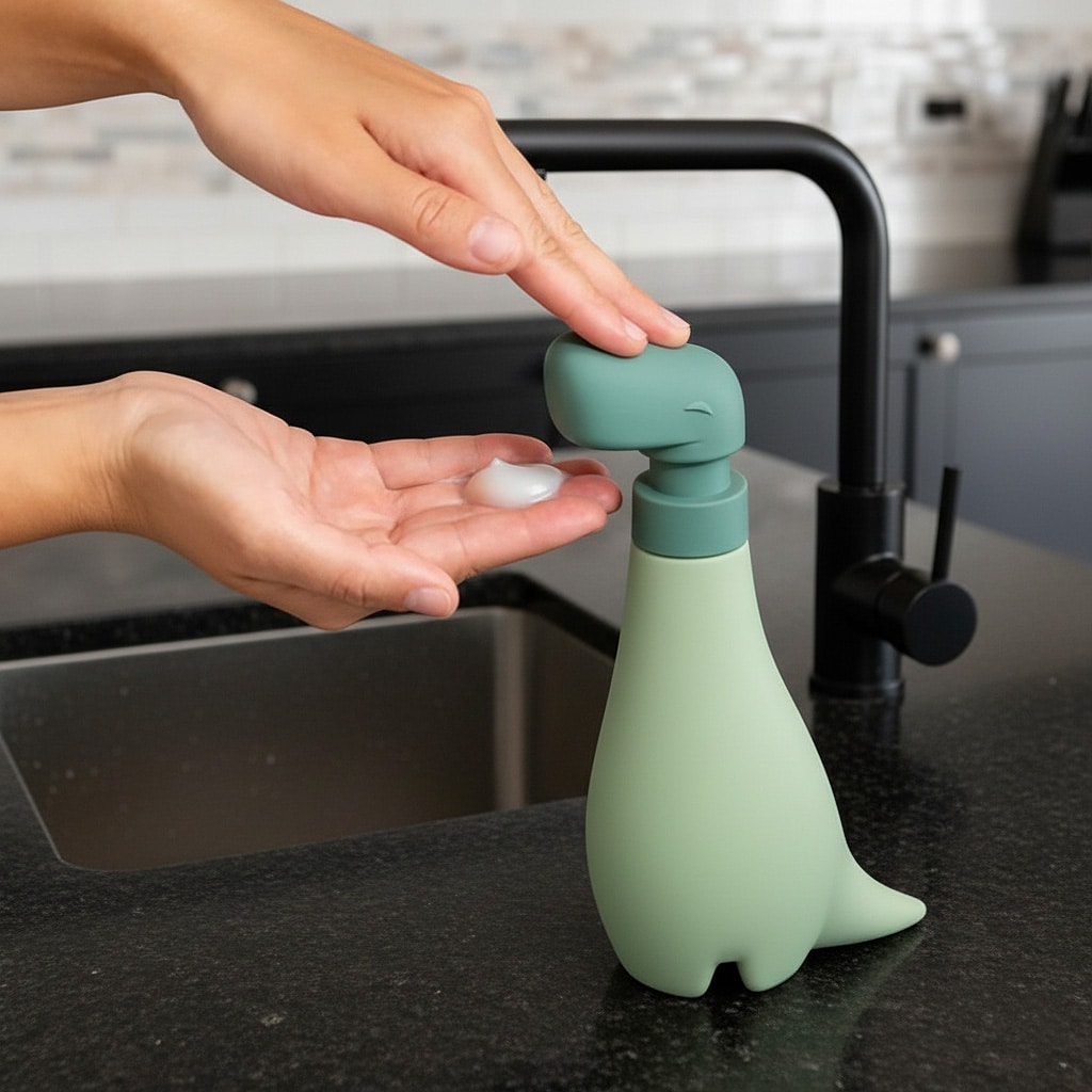 Dinosaurier-Seifenspender