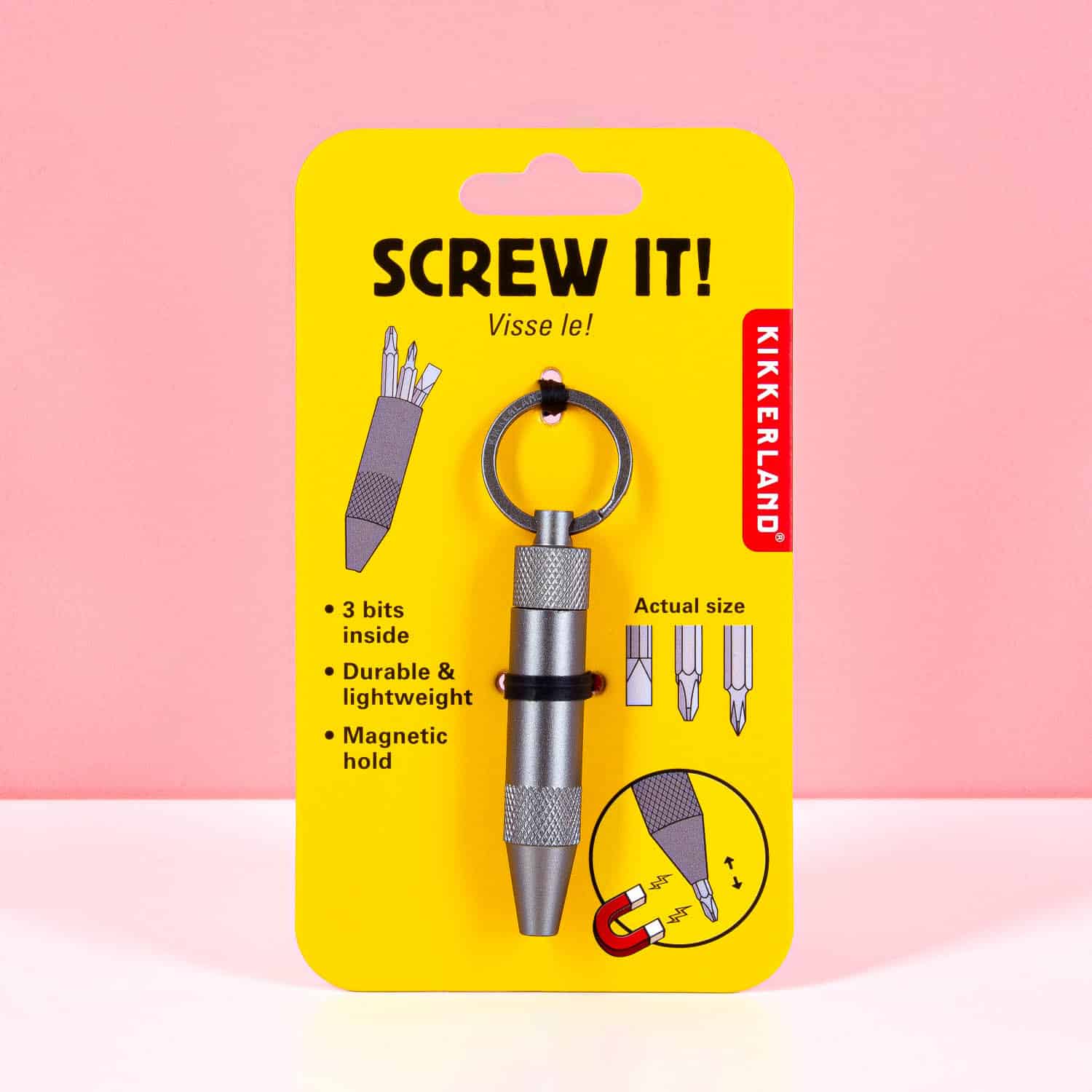 Schlüsselanhänger-Schraubendreher