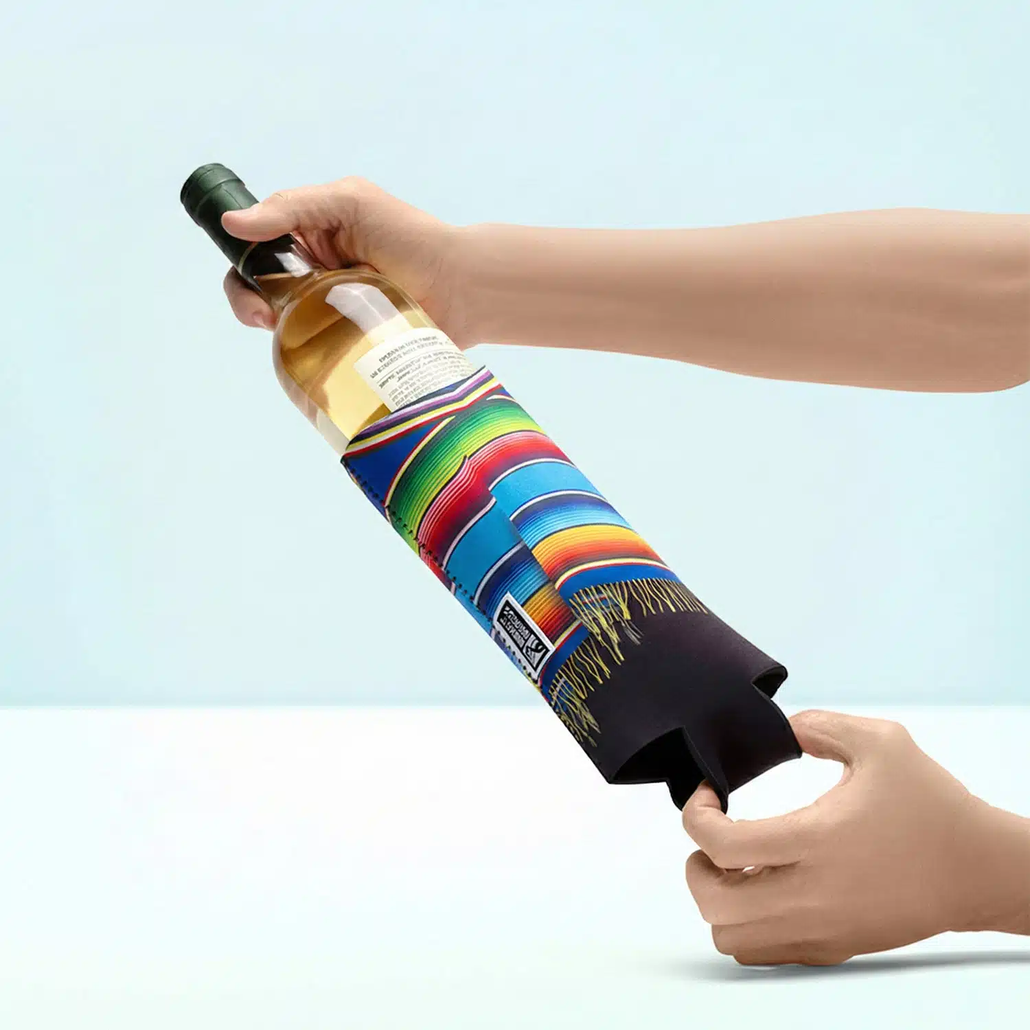 Poncho Weinkühler-Sleeve