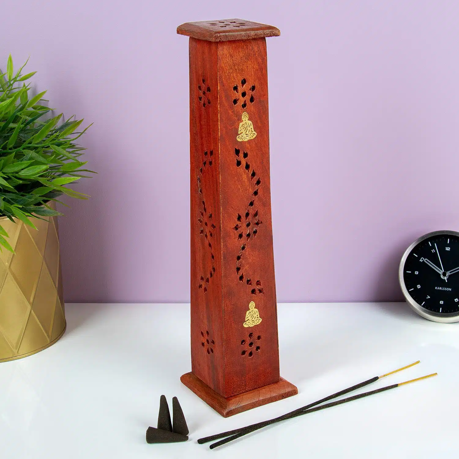 Holzrรคucherstรคbchenhalter