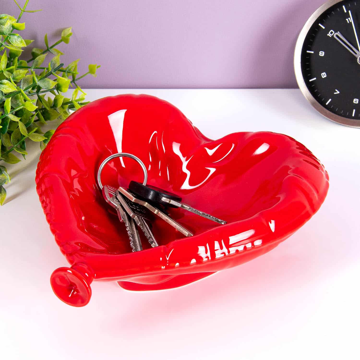 Herzballon Schmuckschälchen