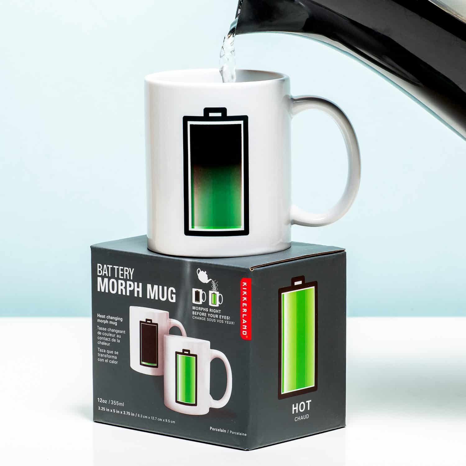 Wรคrmeempfindliche Tasse Batterie