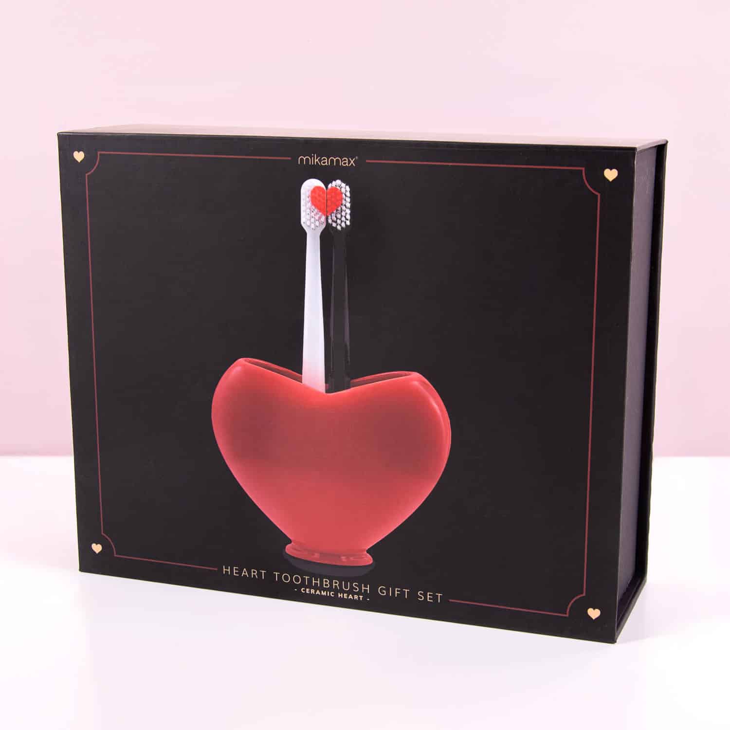 Herz-Zahnbürstenset