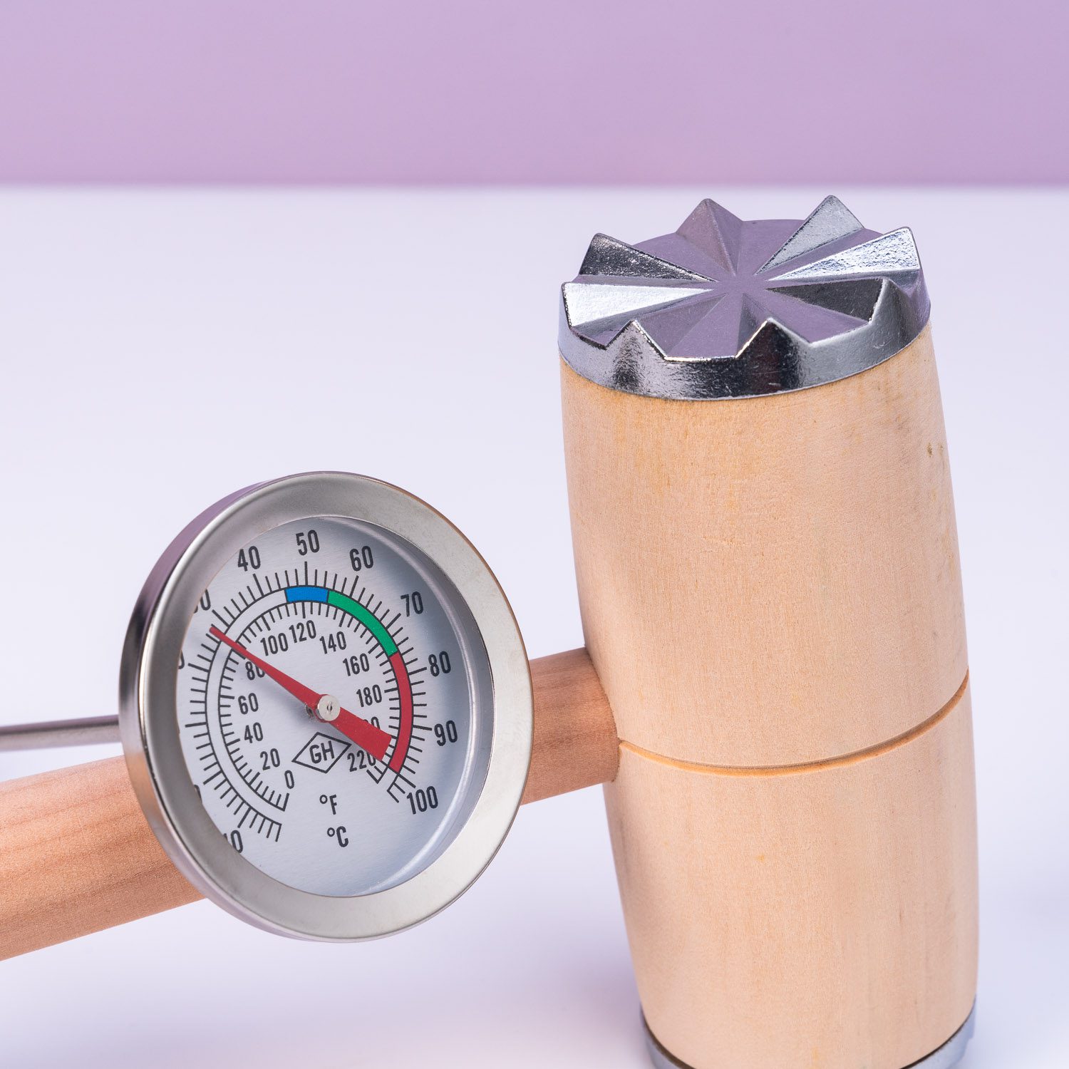 BBQ Hammer und Thermometer