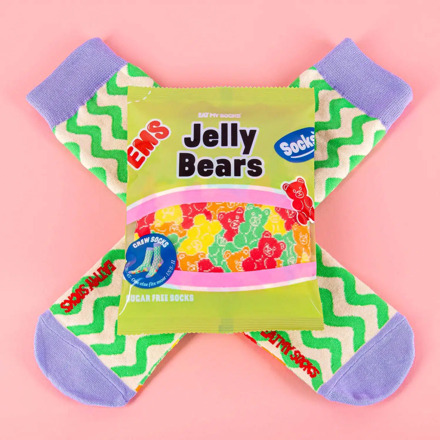 Gummibรคrchen-Socken