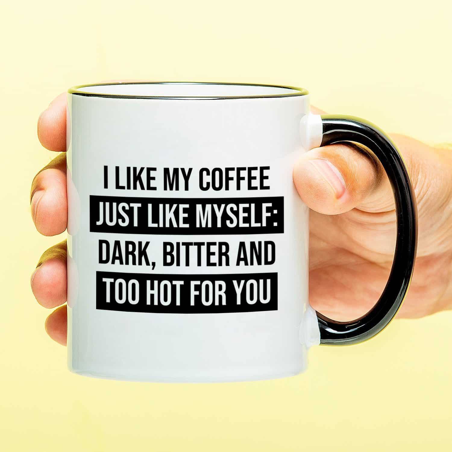 Mok I Like My Coffee Just Like Myself