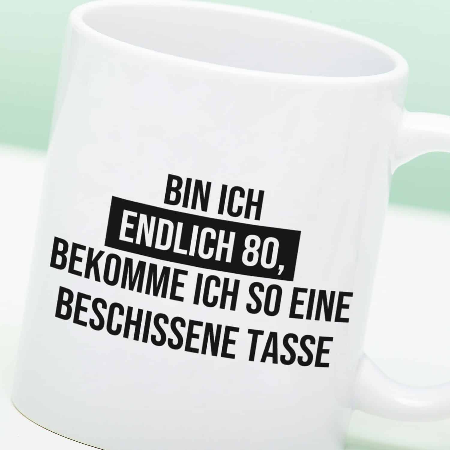 Tasse Endlich ist mein Geburtstag