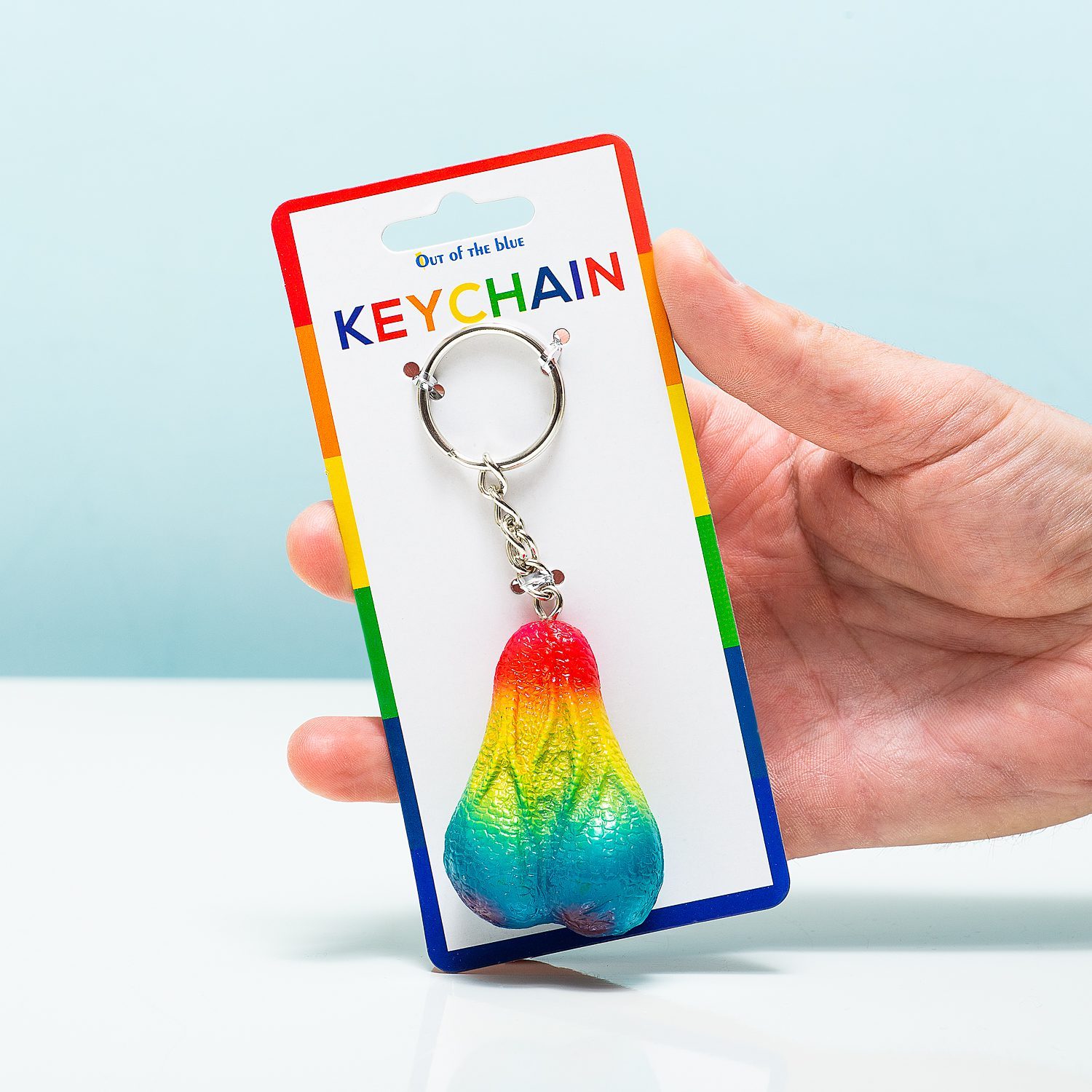 Hoden Schlüsselanhänger