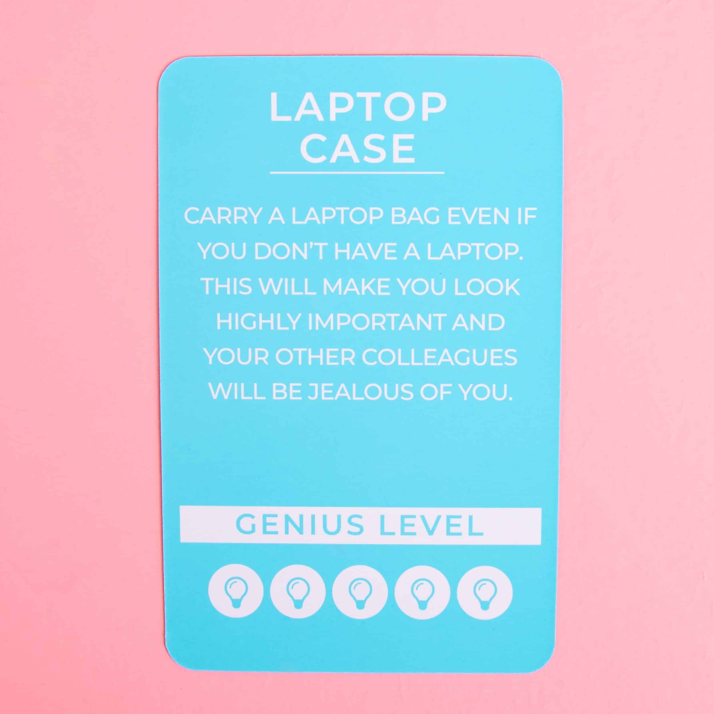 How To Appear Smart At Work Karten